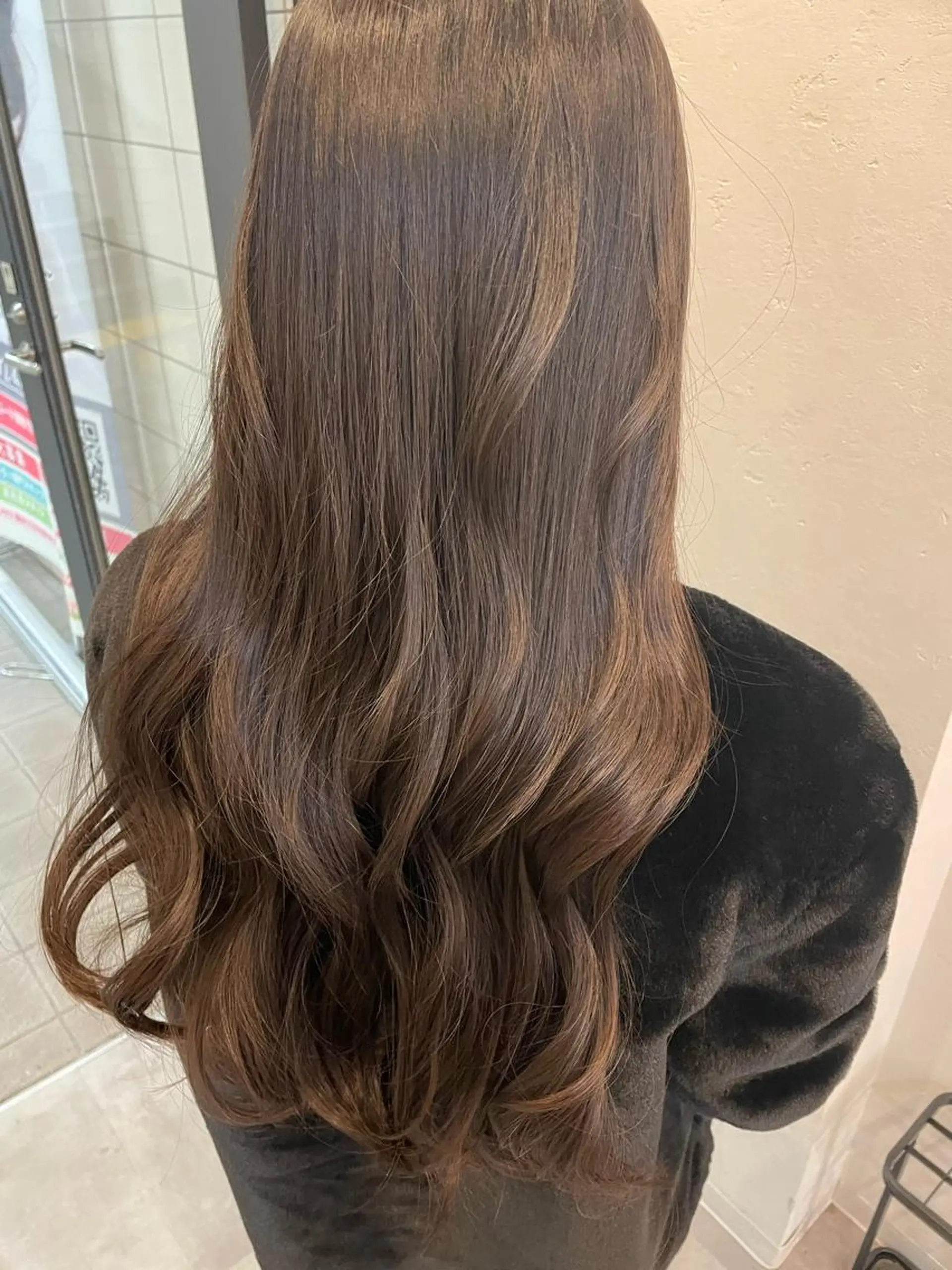 ロング ロング カット ヘアカラー トリートメント JILL 橋本菜希のヘアスタイル