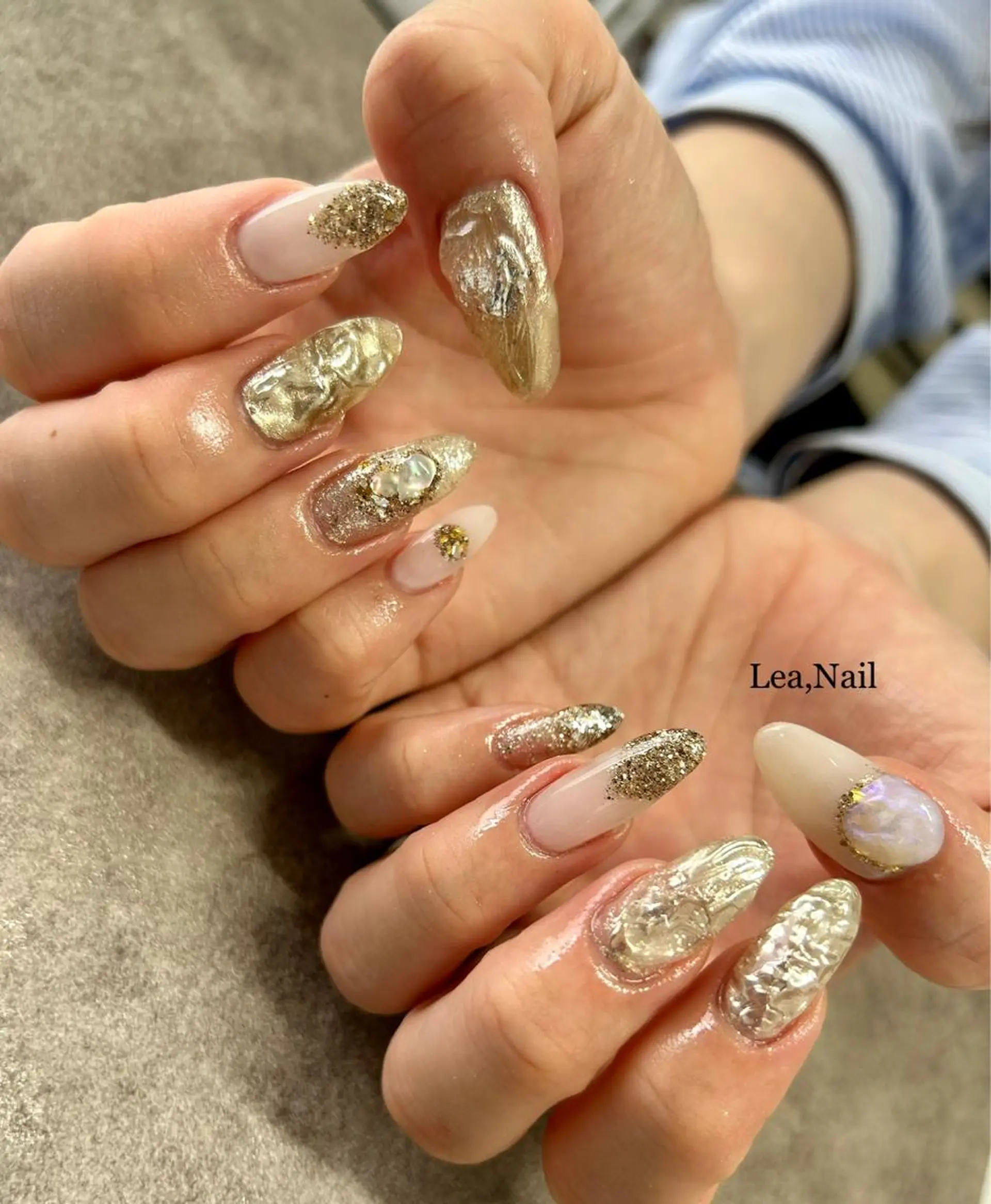ネイル ハンドネイル Lea,Nail所属・松橋 愛のネイルデザイン