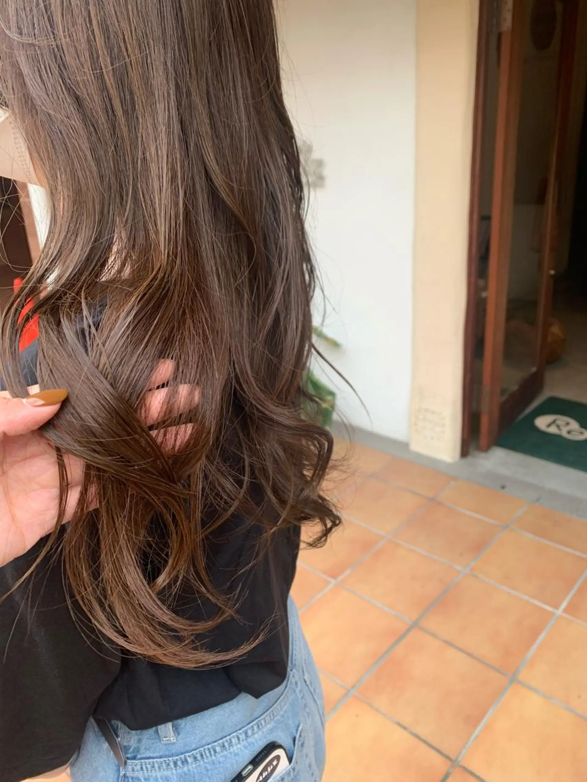 ロング カラー ヘアアレンジ カット ヘアカラー トリートメント 中津/柔らかカラー/ ナガオ　イズミのヘアスタイル