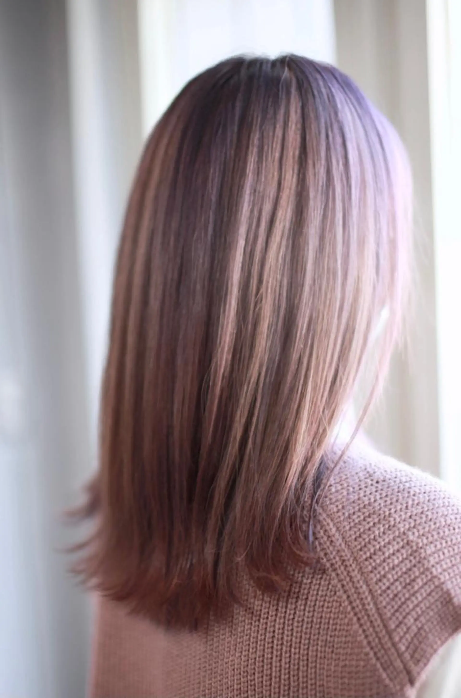 セミロング カラー カット ヘアカラー トリートメント 大西 カズマのヘアスタイル