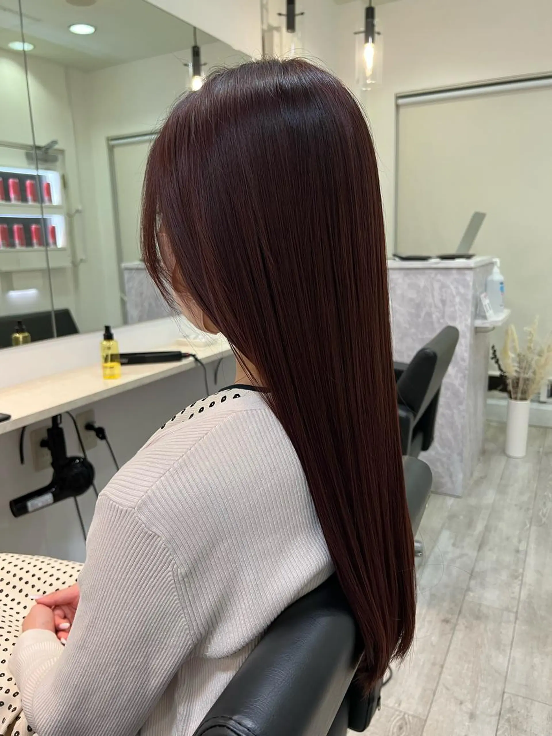 ロング カット ヘアカラー トリートメント 🤍美髪×艶カラー RYOKO🤍のヘアスタイル