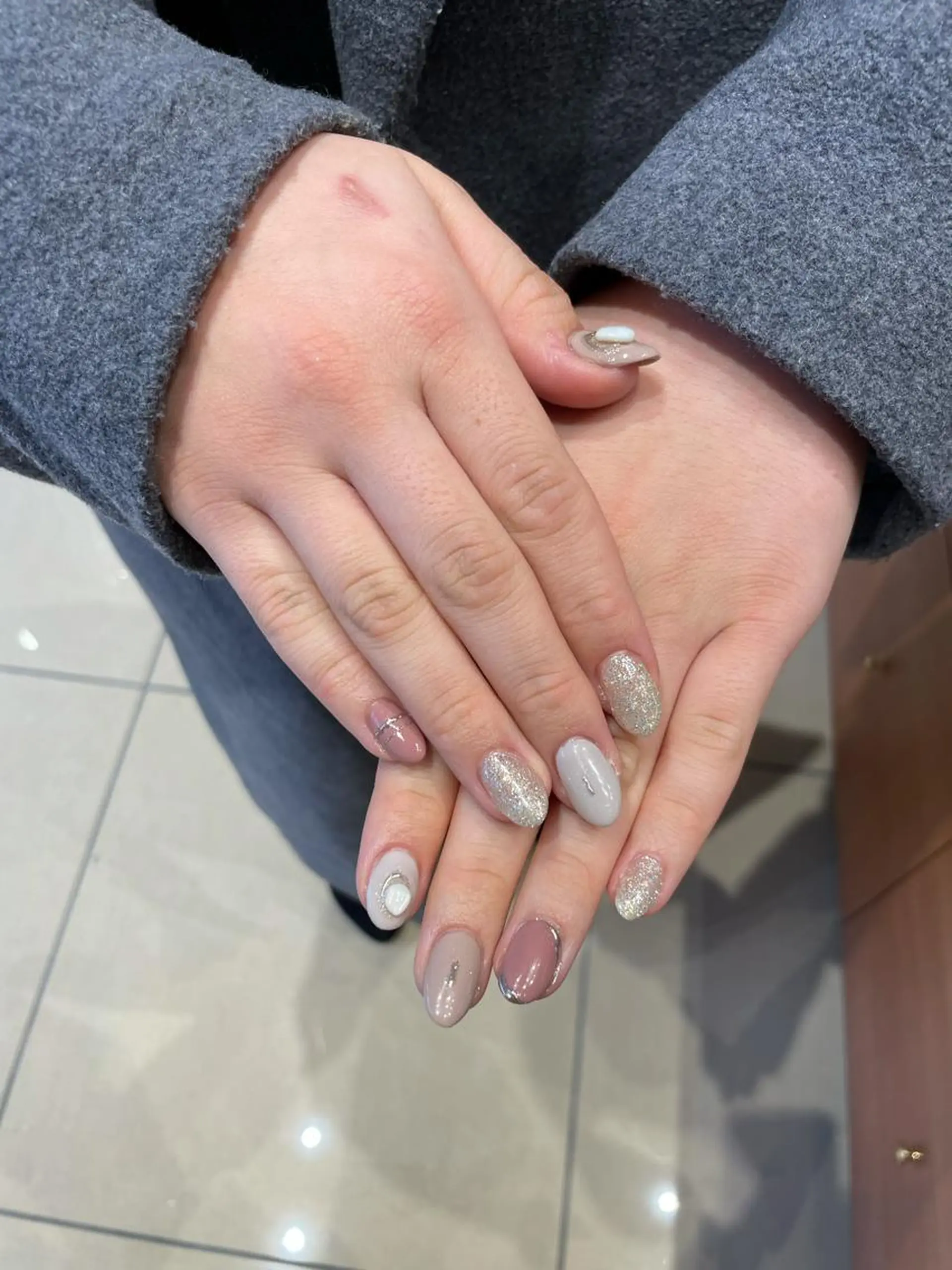 ネイル 成人式 &ヘルシー/ネイル/ LED🤍Mioriのマツエク・マツパデザイン