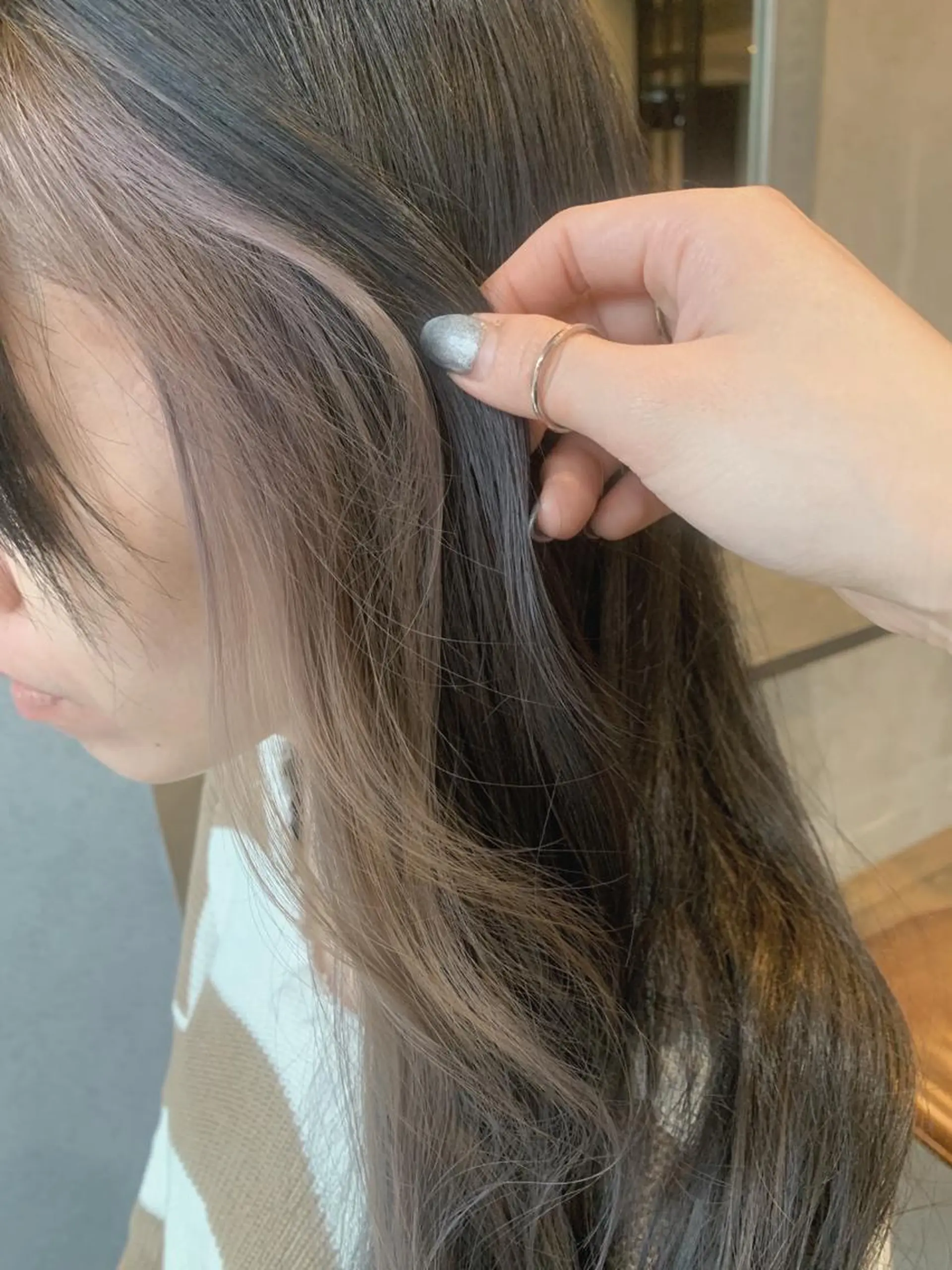 ロング kva所属・☺︎ RIHOのヘアスタイル