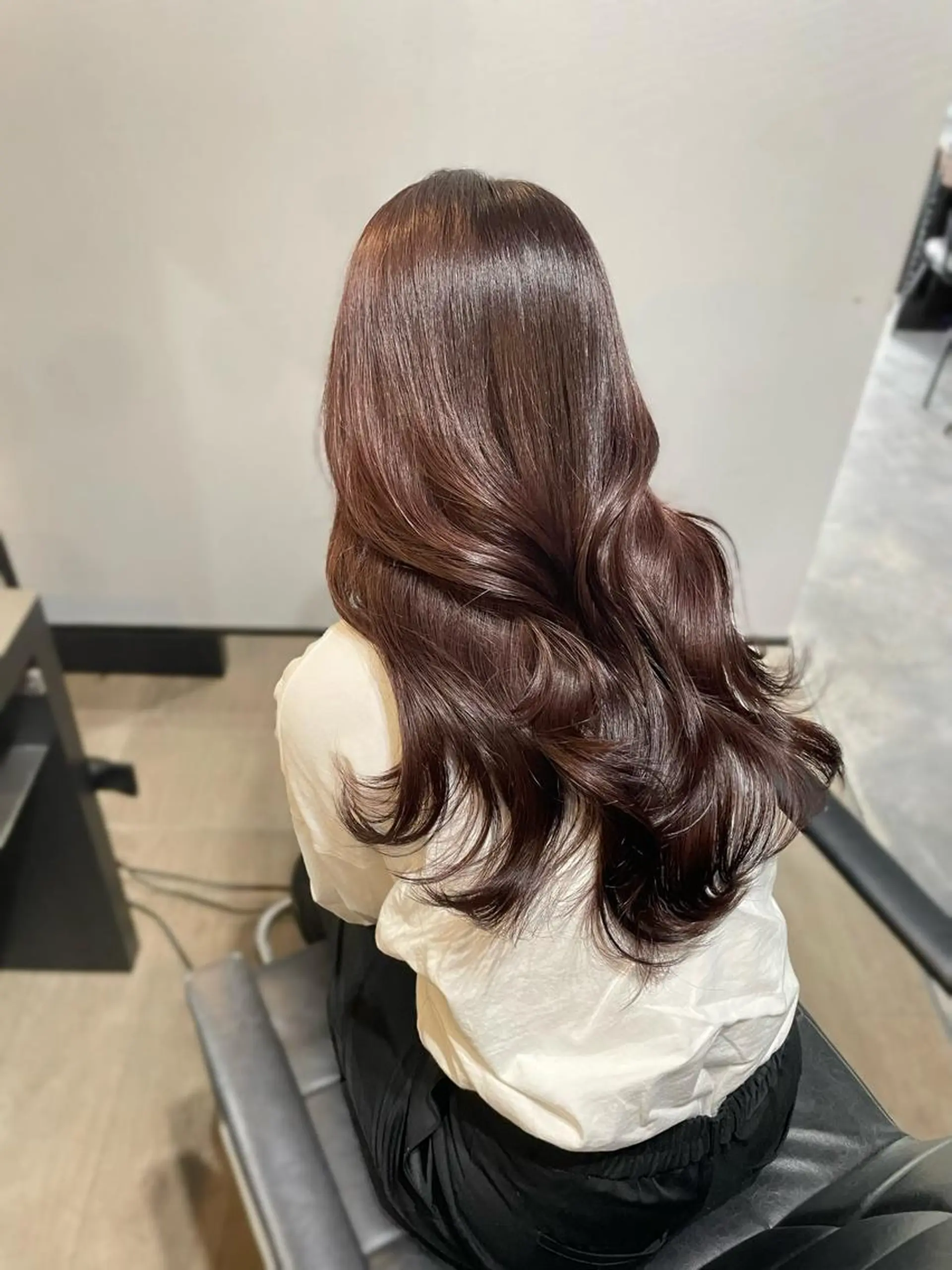 ロング カラー ブラウンカラー Hana ♡ marshu梅田のヘアスタイル