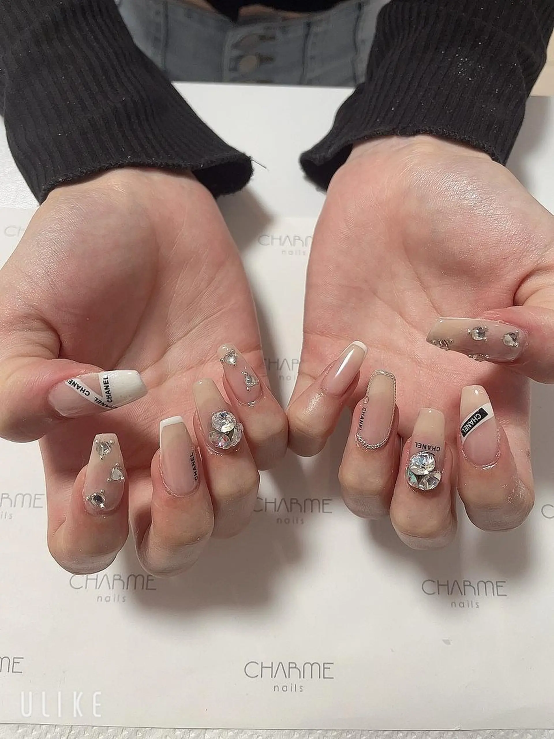 ネイル 🌙🫧CHARME (RUKA)🦋🫧のネイルデザイン