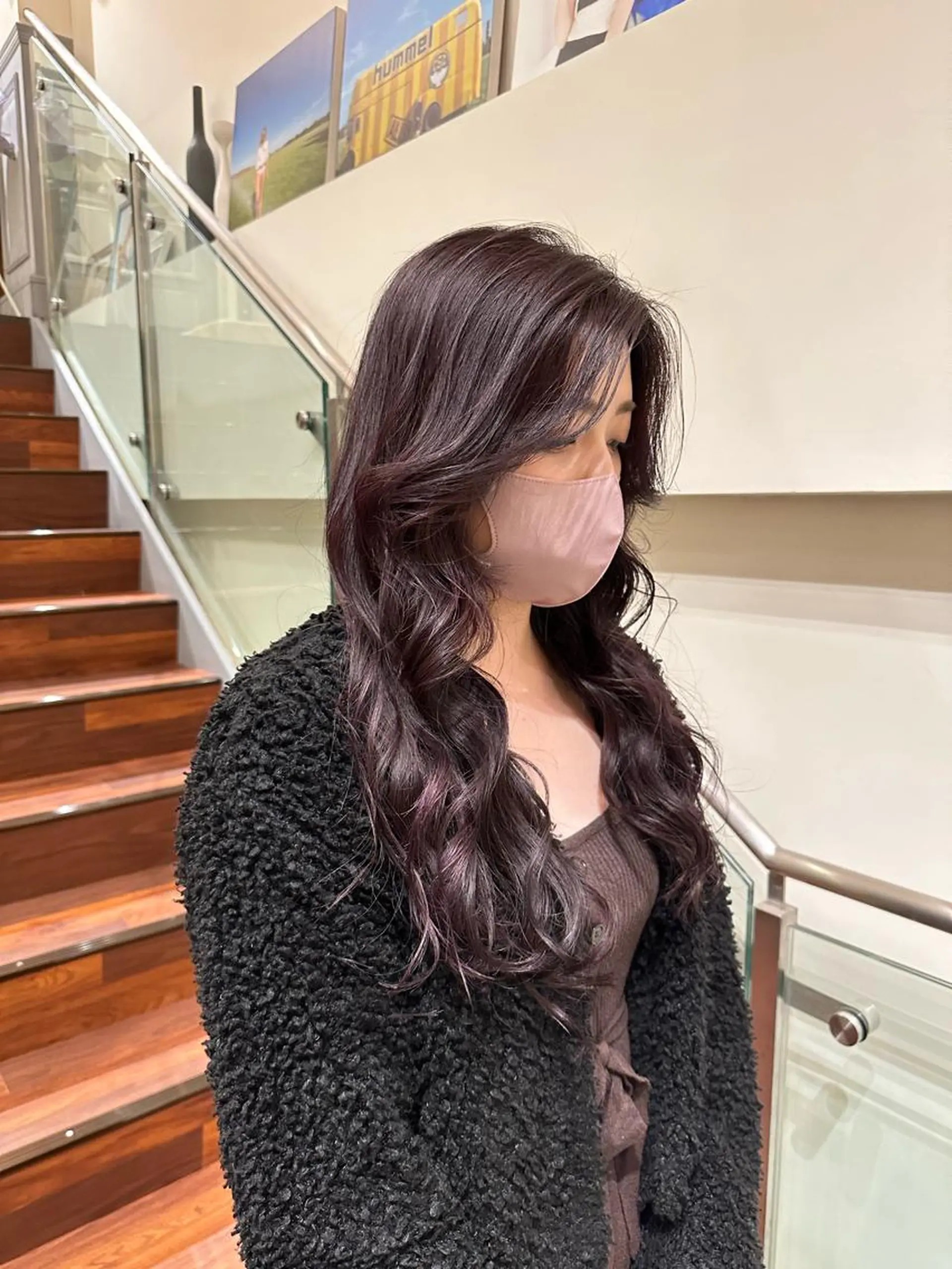 ロング 韓国風ヘア Savoir GRANMASH【サヴォア　グランマッシュ】所属・ショート/レイヤー/ 透明感/グレージュのヘアスタイル