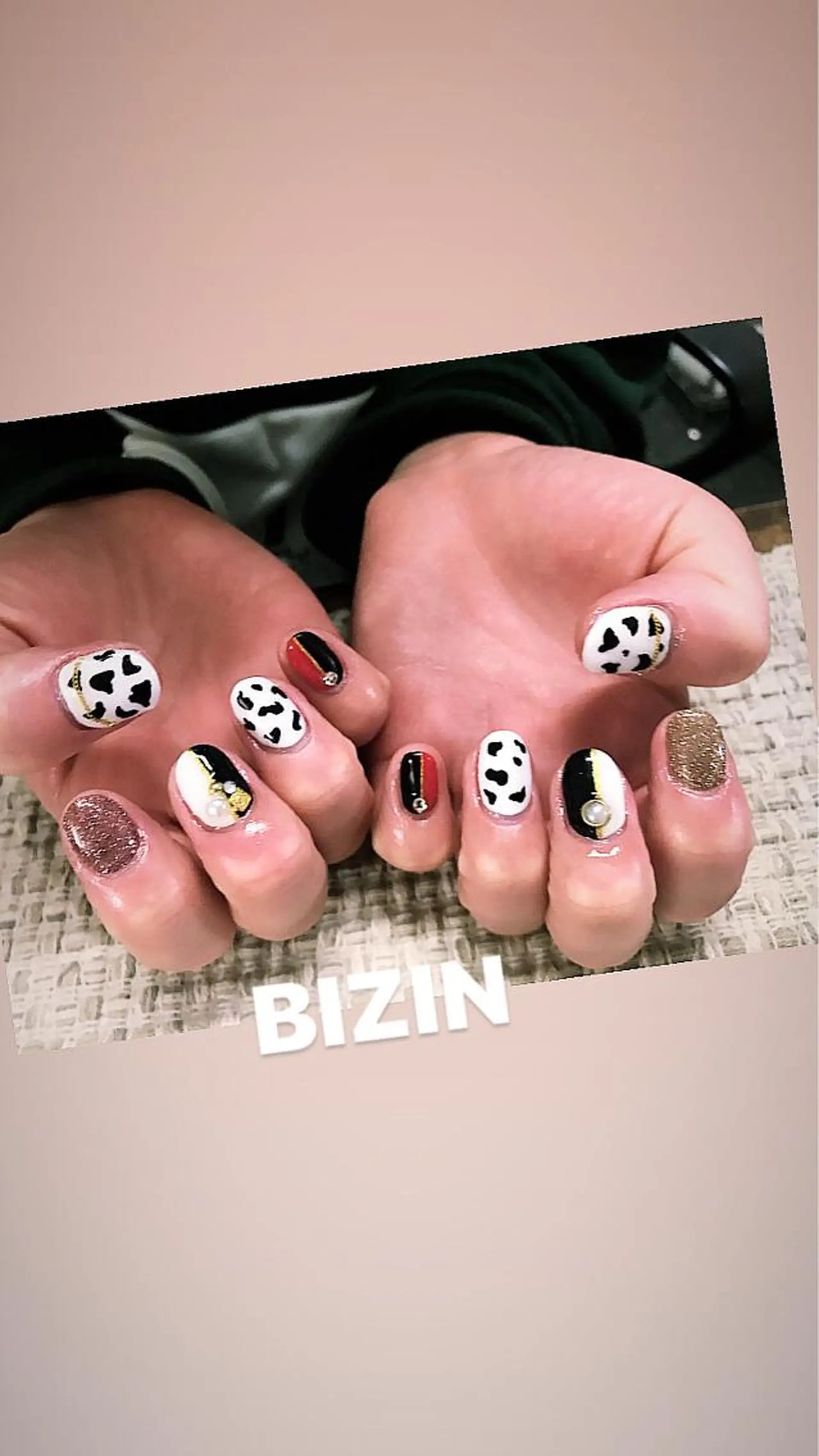 ネイル 美尽  BIZIN所属・久々 もえみのネイルデザイン