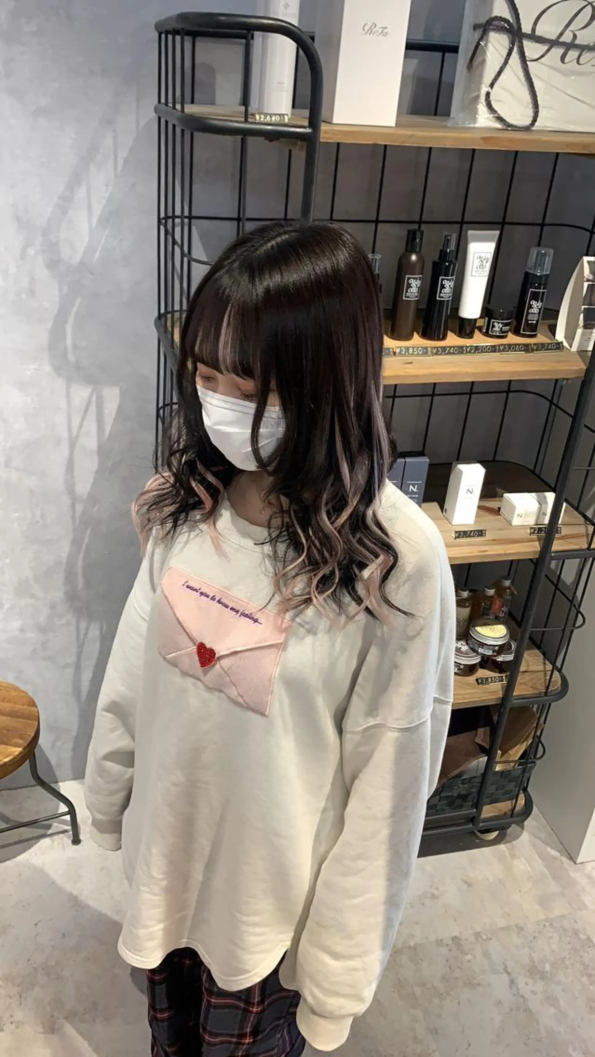 セミロング 派手髪支持率No1 Eisukeのヘアスタイル