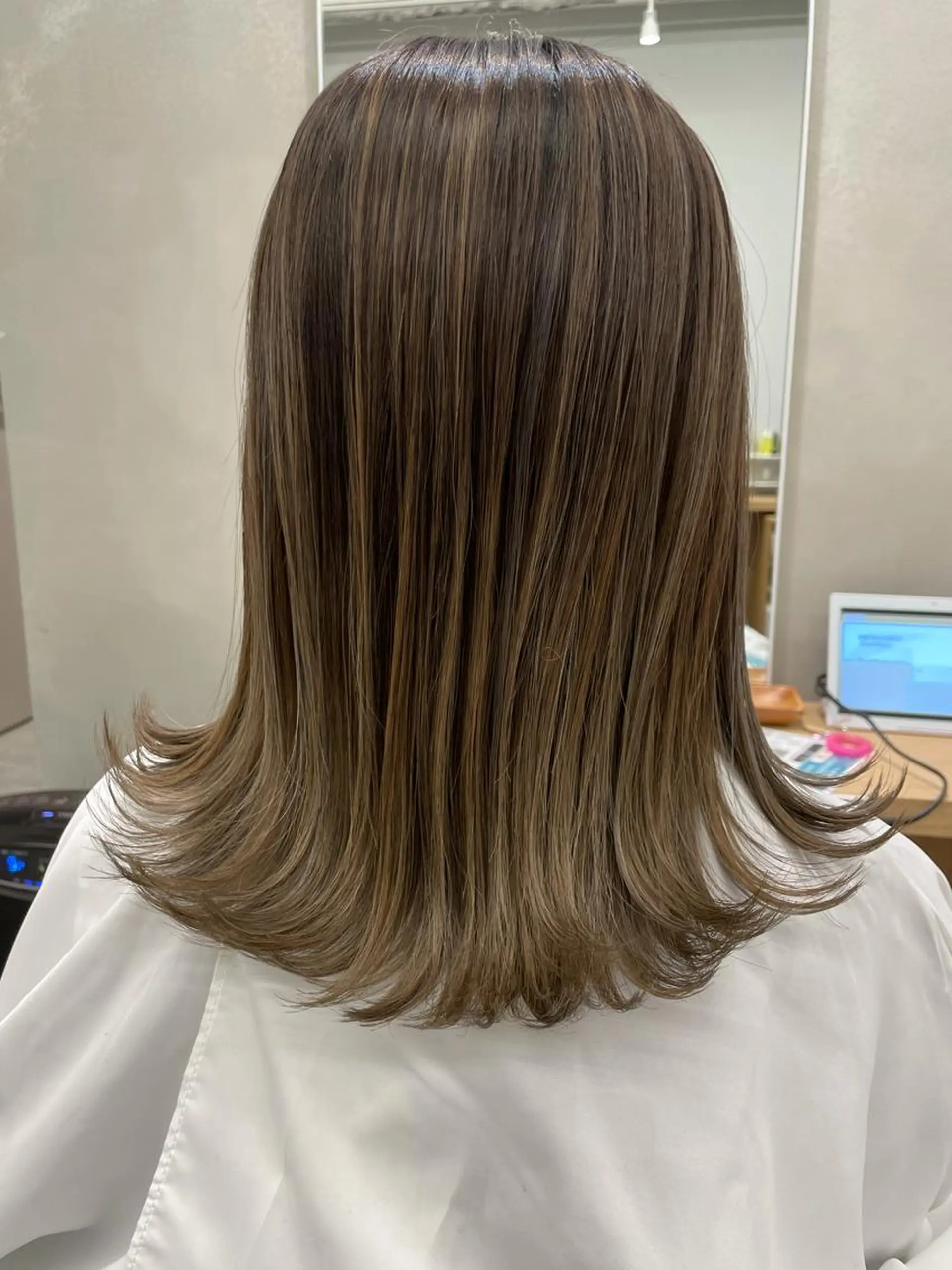 ミディアム 髪質改善/天王寺／ 🐬キヨ🐬のヘアスタイル