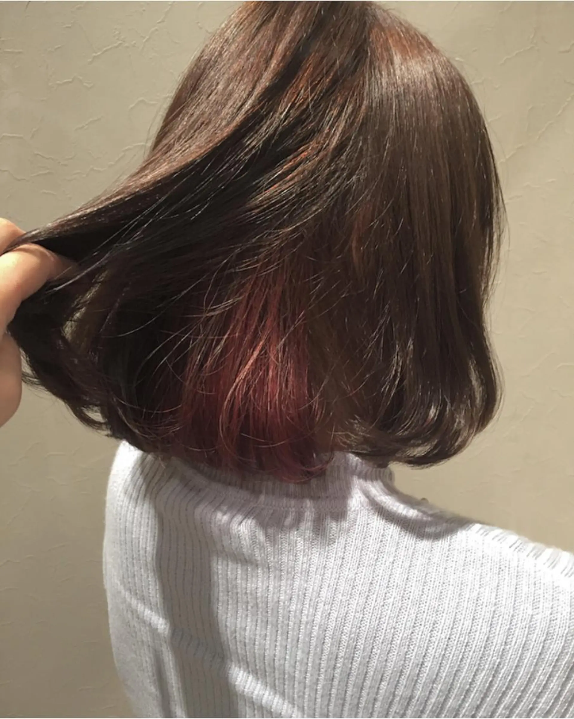 ミディアム カラー nakahara madokaのヘアスタイル