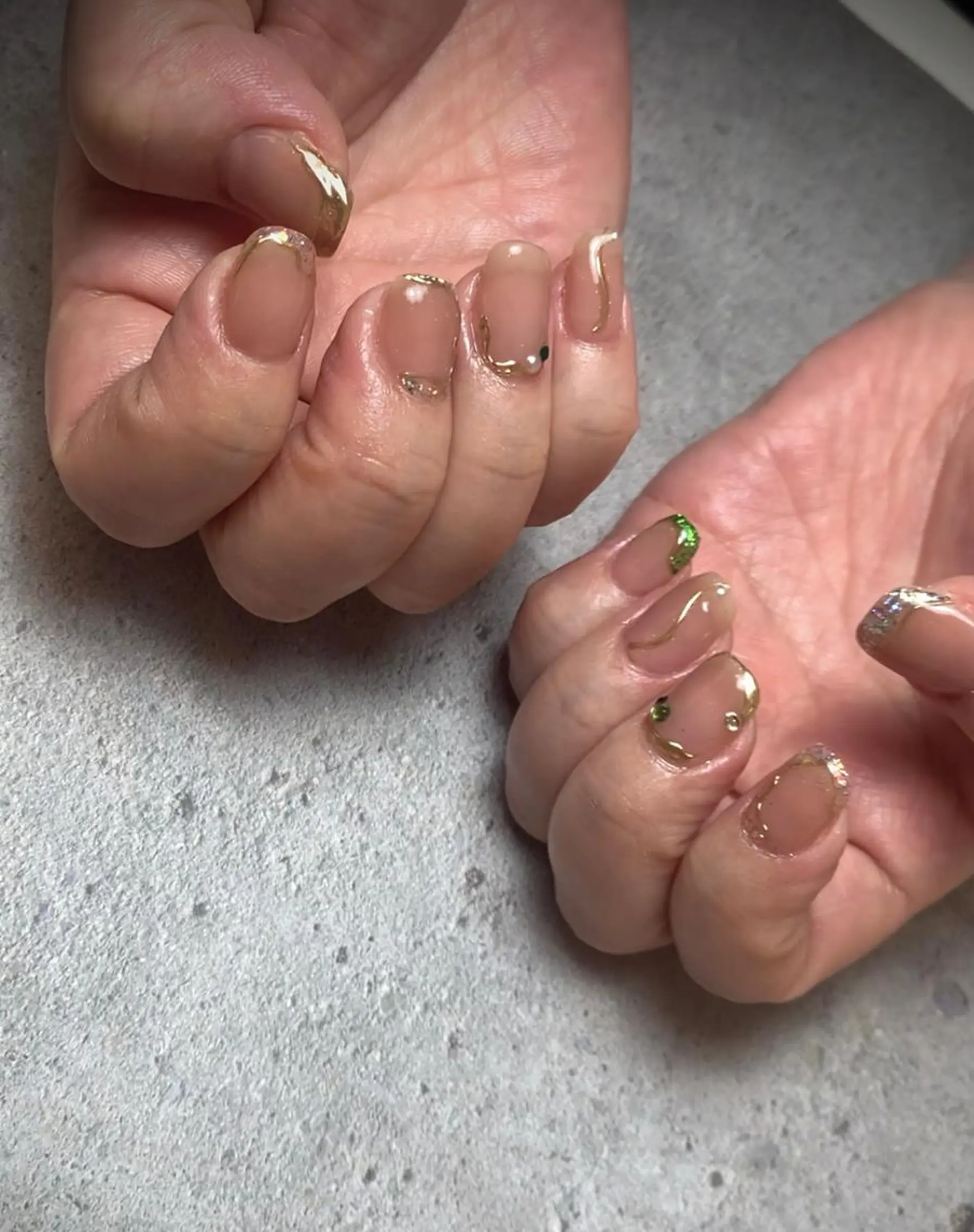 ネイル 持ち込み ワンホンネイル Eden　private nail saron所属・Eden ♾️のネイルデザイン