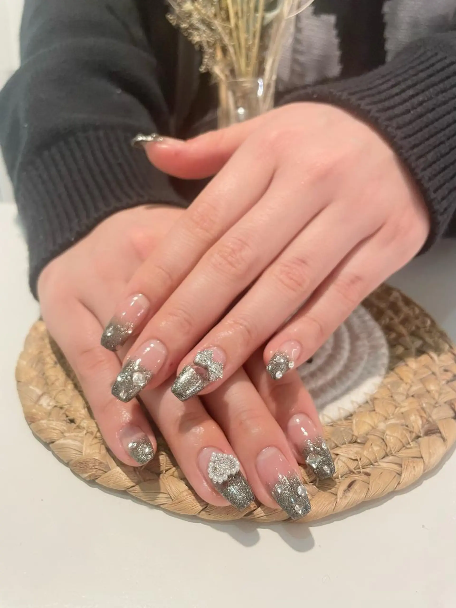 ネイル 長さ出し ハンドネイル DigNail Moeのネイルデザイン