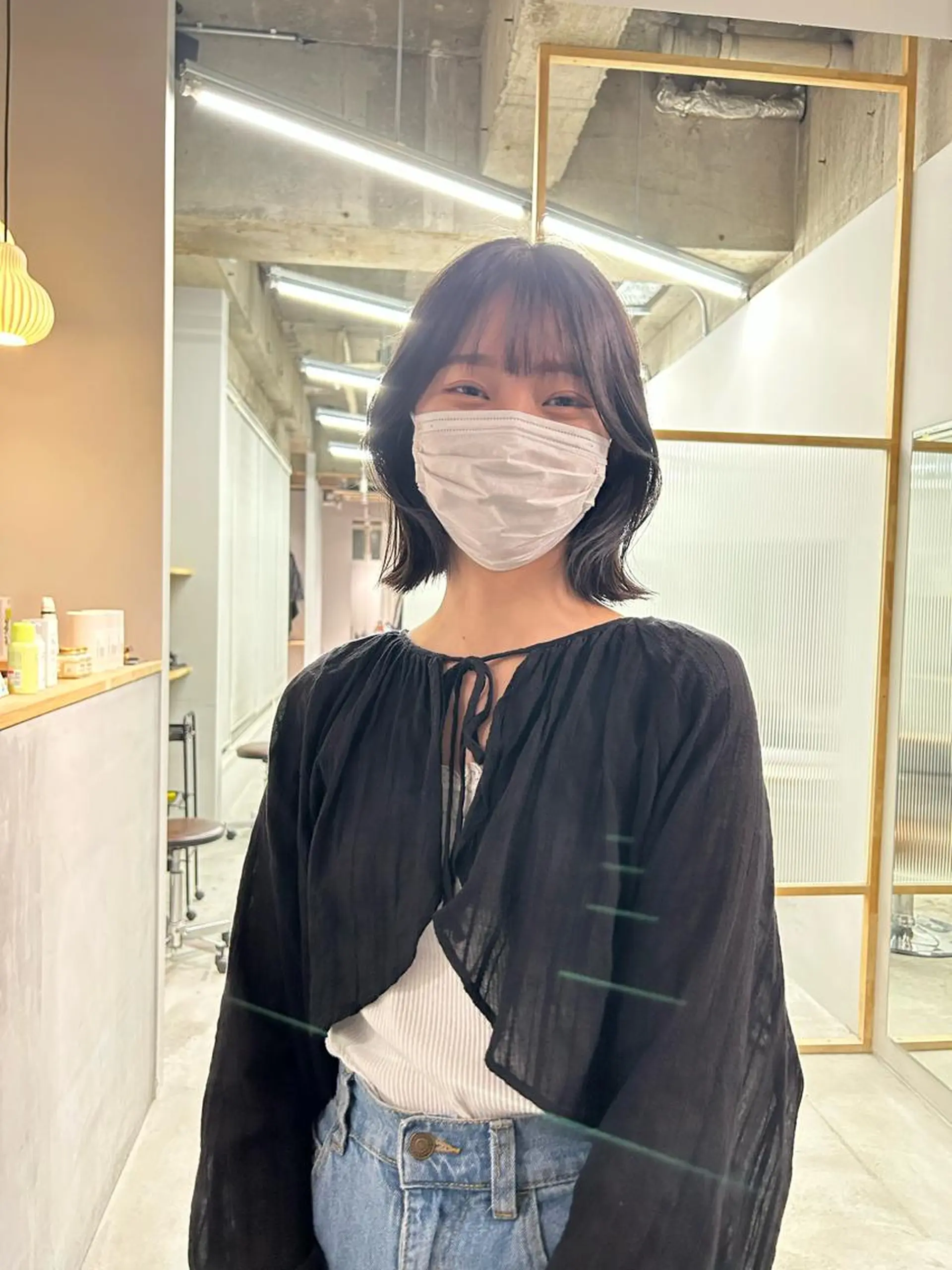 カラー ブリーチモデル/栄/ さあらのヘアスタイル