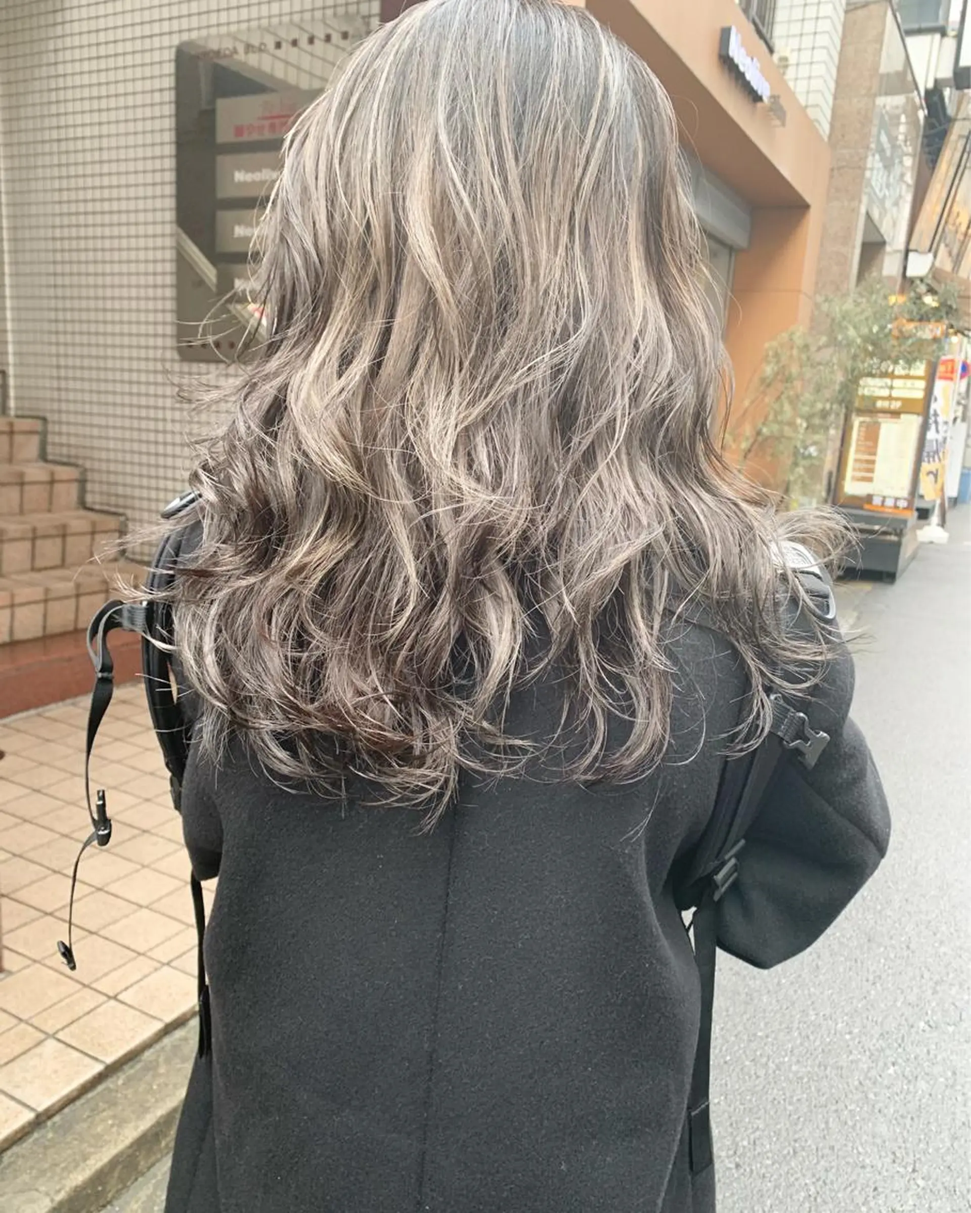 ロング カラー ヘアアレンジ 透明感カラー ハイライトカラー ハイライト ヘアカラー トリートメント 🌿ショート🌿 パーマ🌿淳平のヘアスタイル