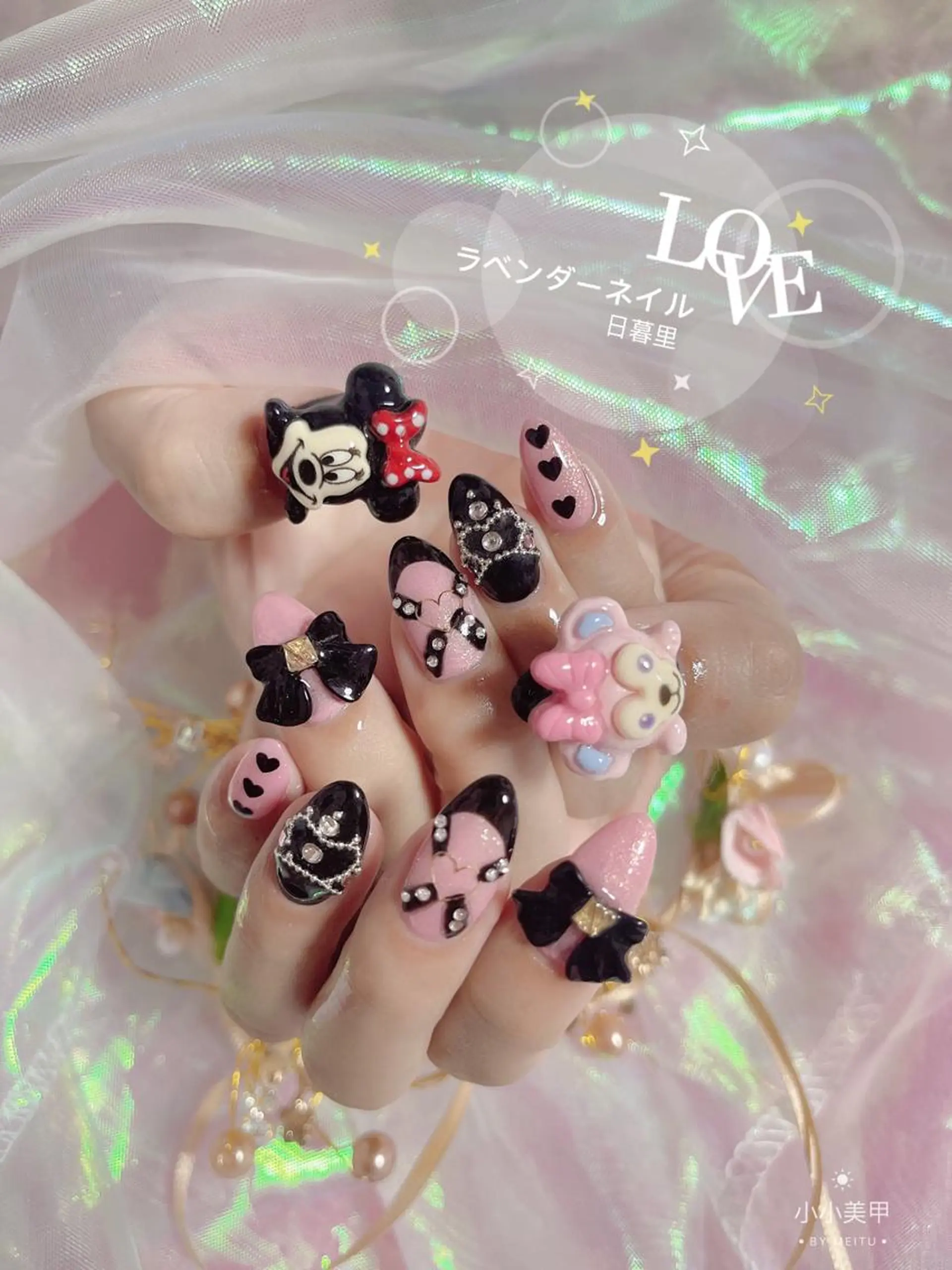 ネイル ラベンダー💖日暮里 ルル💖ネイルのネイルデザイン