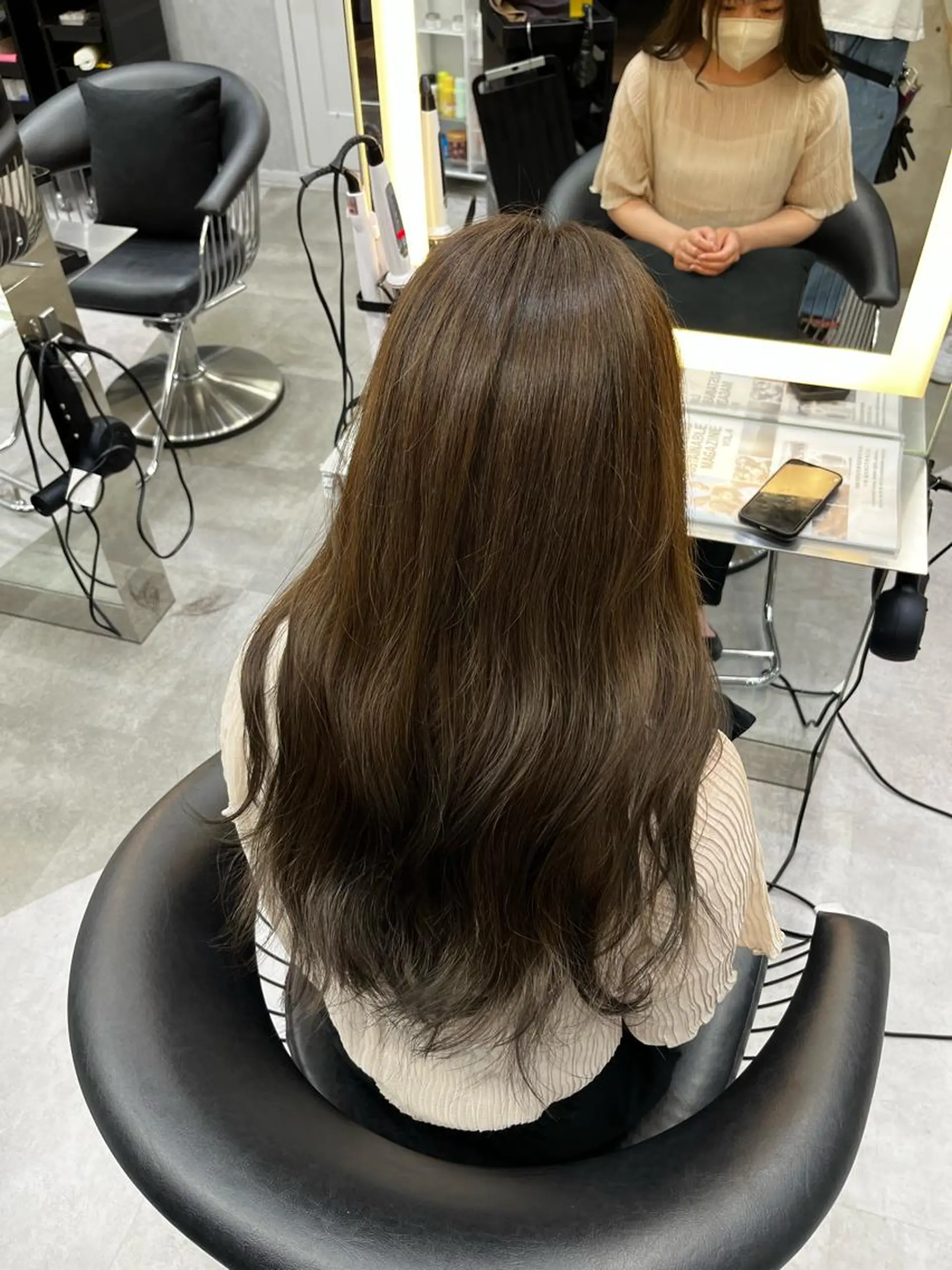 ロング 池袋/似合わせ/縮毛 髪質改善【ugen】のヘアスタイル