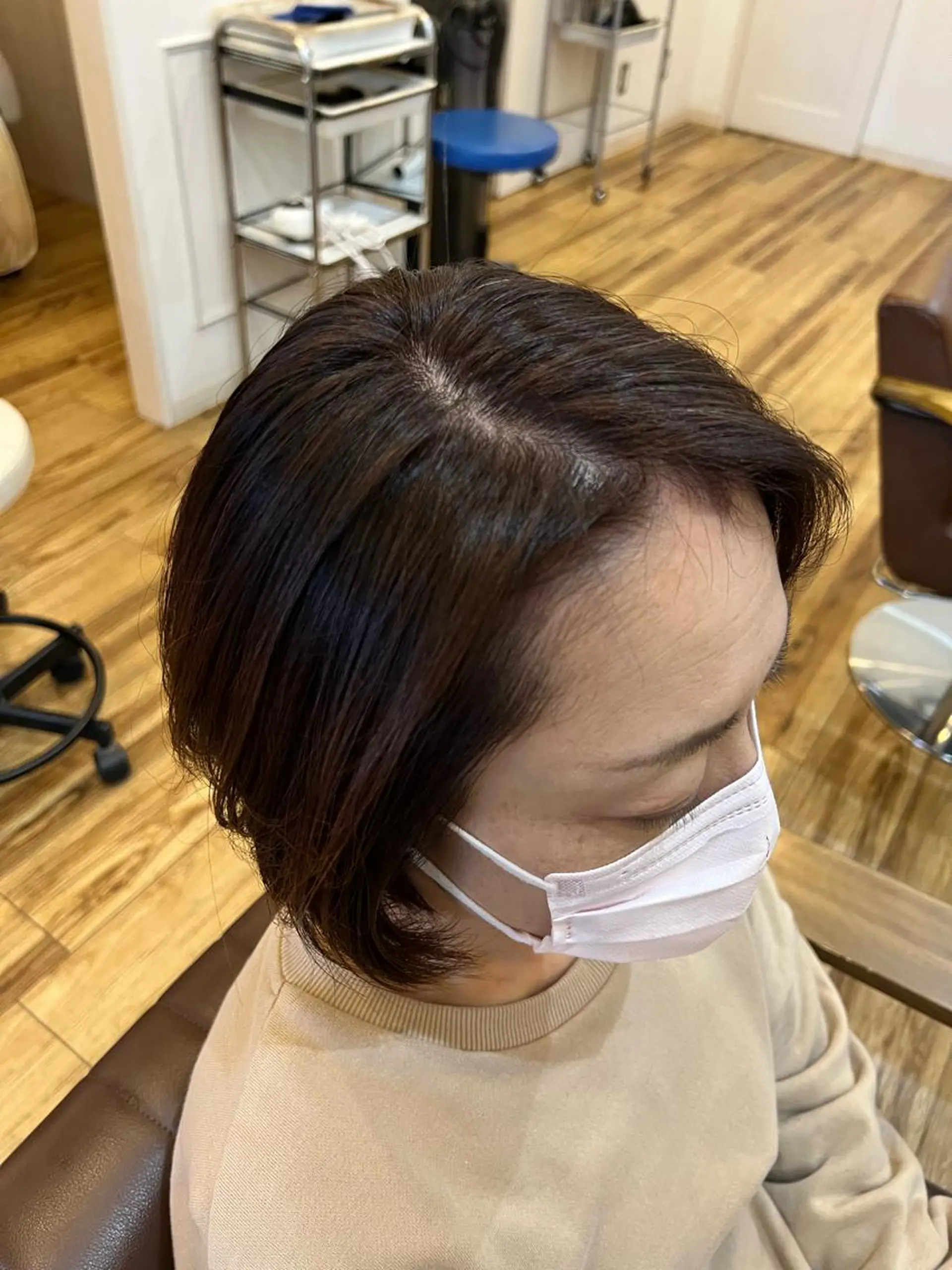 ショート カラー ブラウンカラー ヘアカラー 🐰ハイトーンカラー 畠山 渡🐰のヘアスタイル