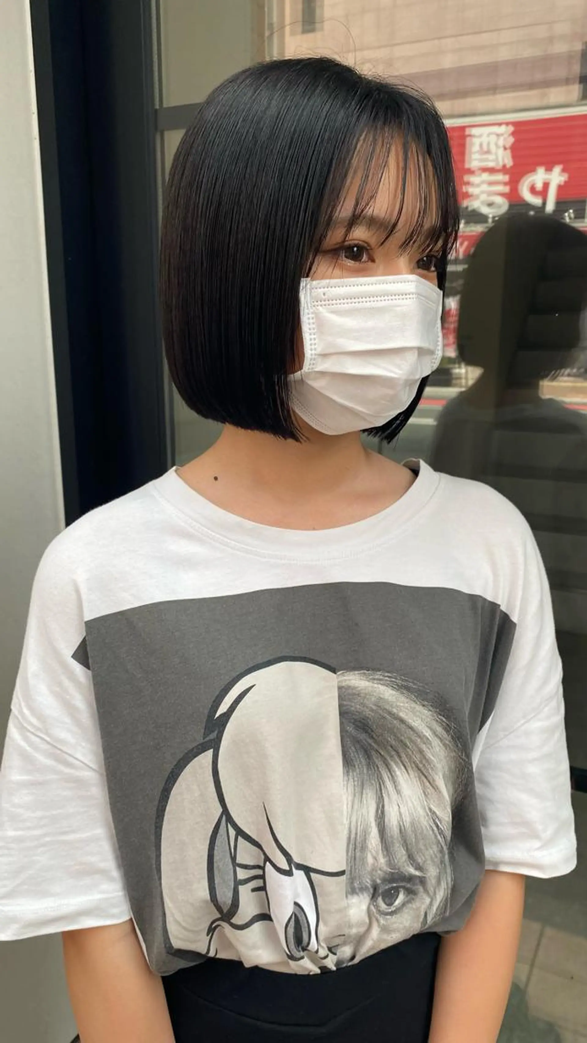 ショート カット トリートメント RURI韓国ボブ 🇰🇷タッセルボブのヘアスタイル