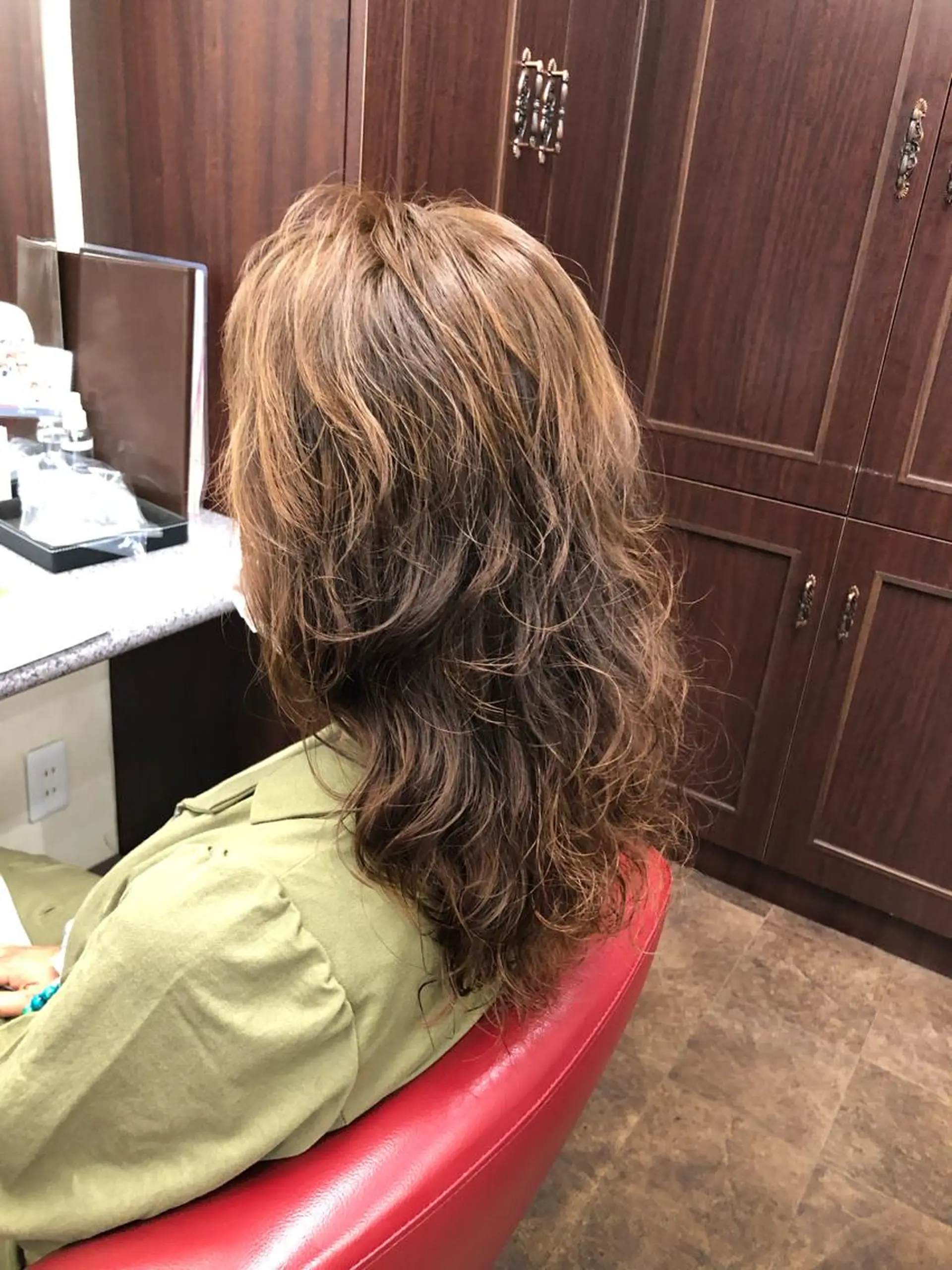 ロング ロングレイヤー レイヤーカット ロング カット ヘアカラー 似合わせ＆予防美容 飯島   知花💐のその他イメージ