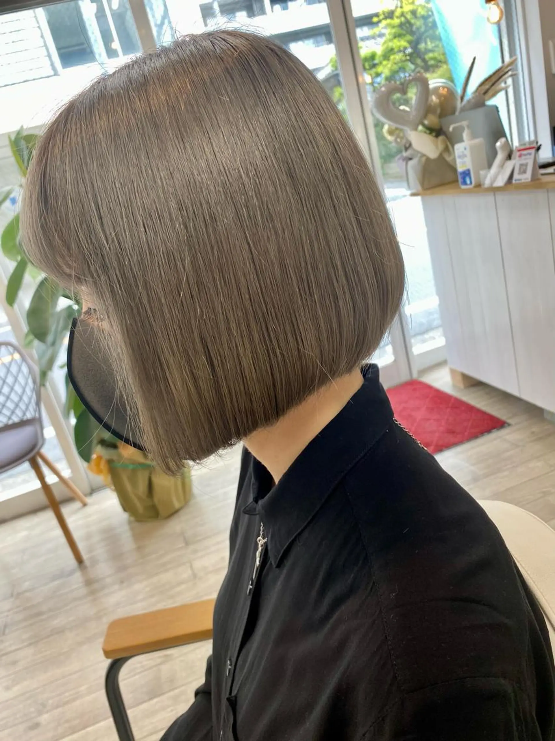 ショート カラー ボブ カット ku-to 北浦和店所属・✨ミニボブ特化✨ ✂︎Raimu✂︎のヘアスタイル