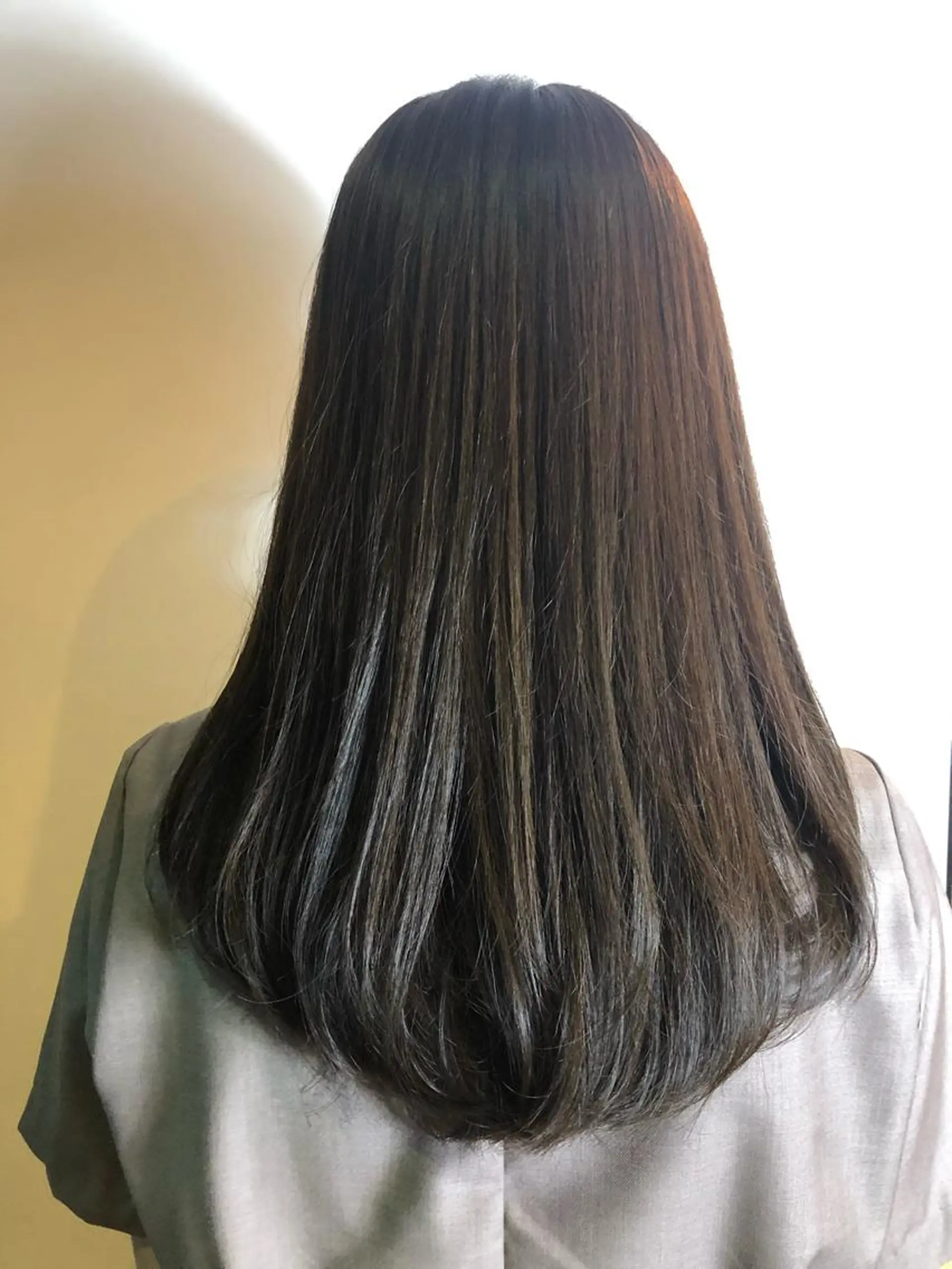 セミロング カラー トリートメント 顔まわり職人🇰🇷 韓国ヘア/KAITOのヘアスタイル