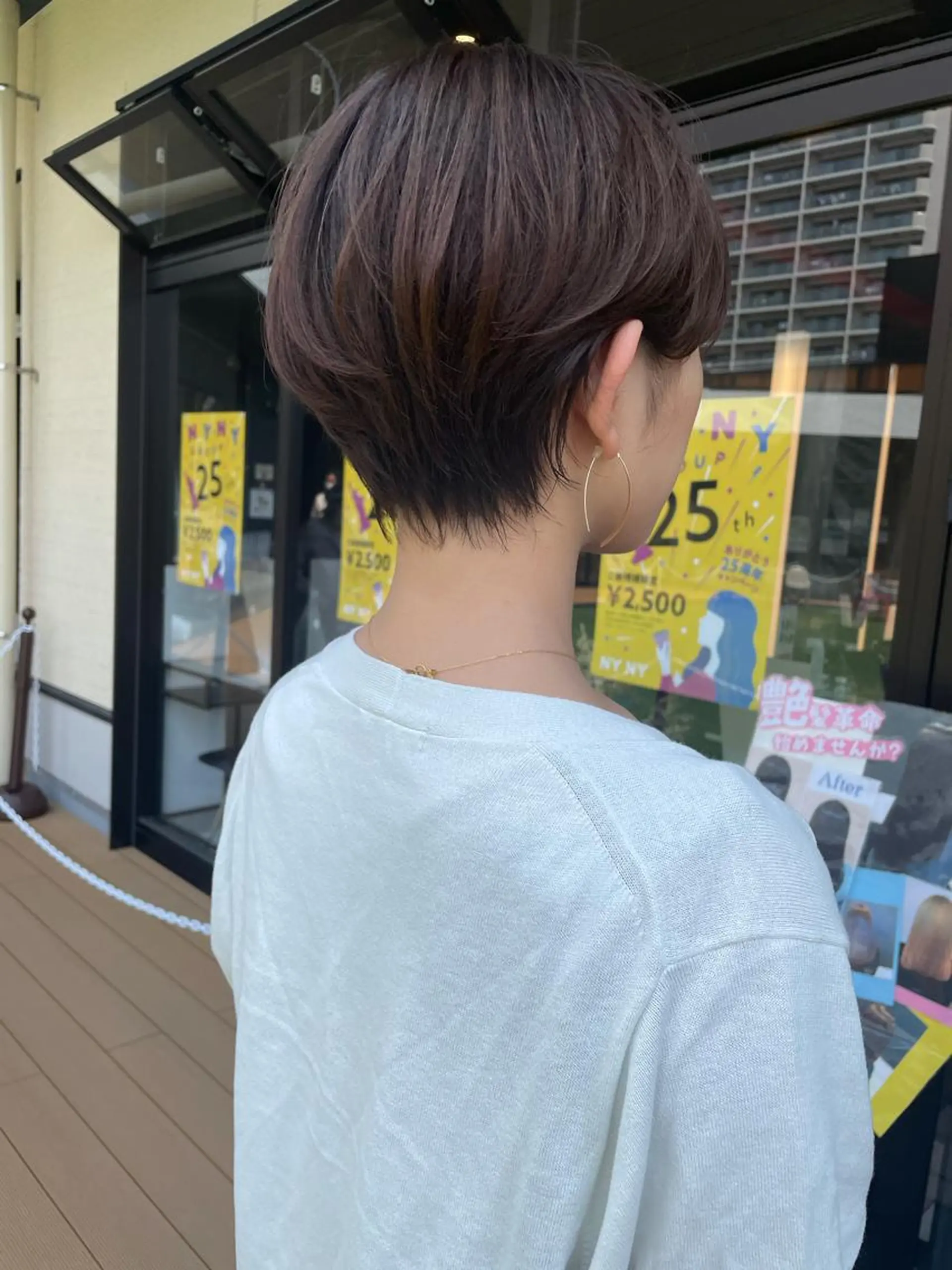 ショート カラー メンズヘア特化 崎田 成人のヘアスタイル