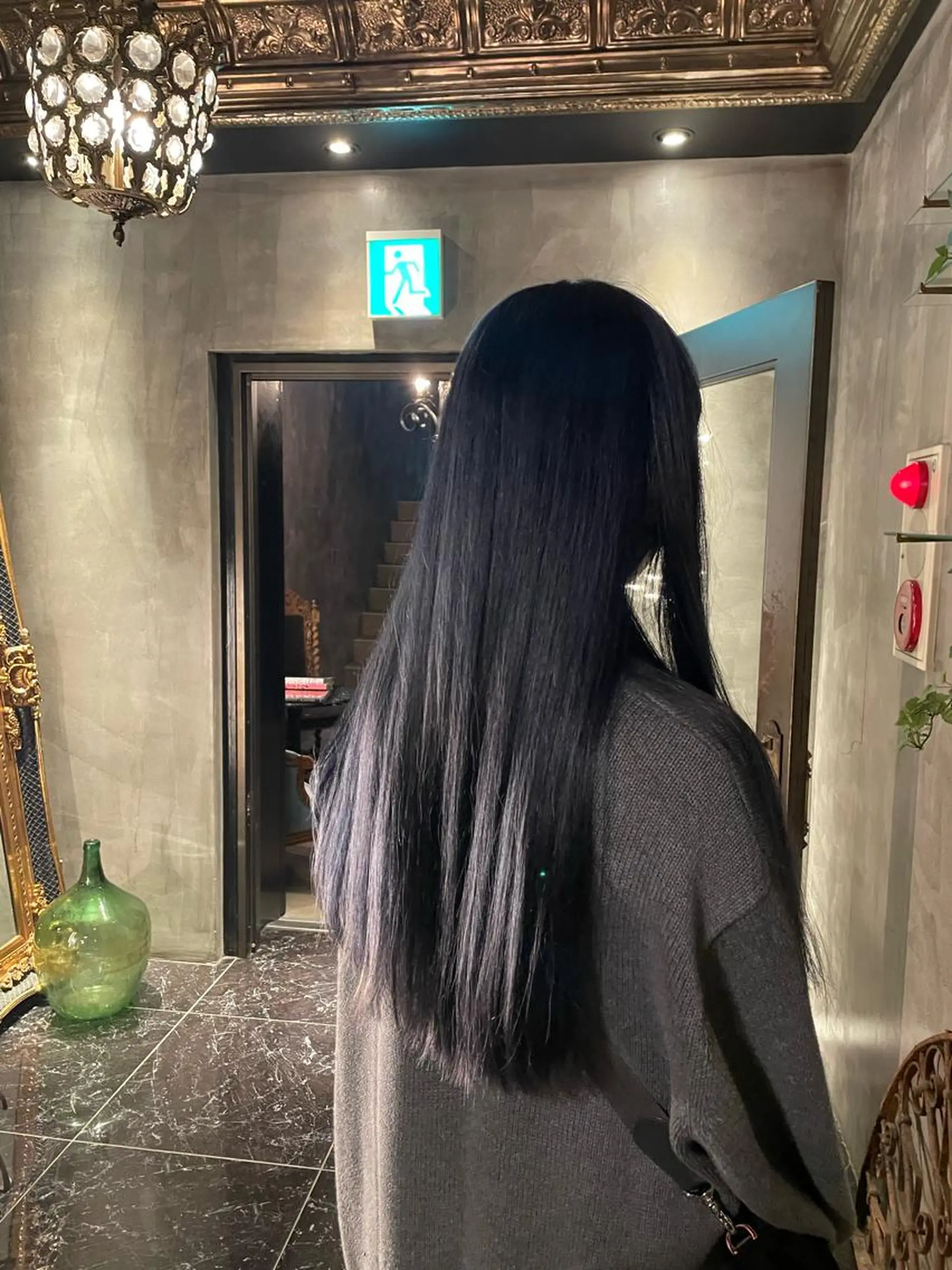 ロング カラー 🦋透明感カラー /ケアブリーチ🦋のヘアスタイル