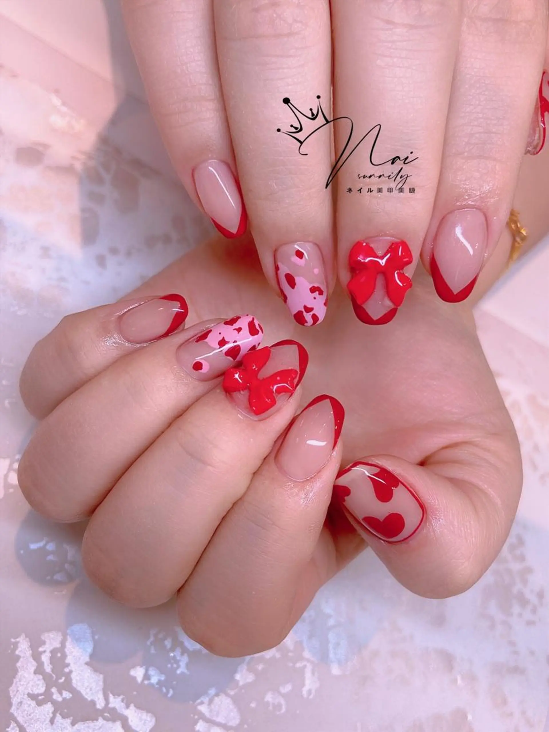 ネイル 長さだし専門店 M2　rikaのネイルデザイン