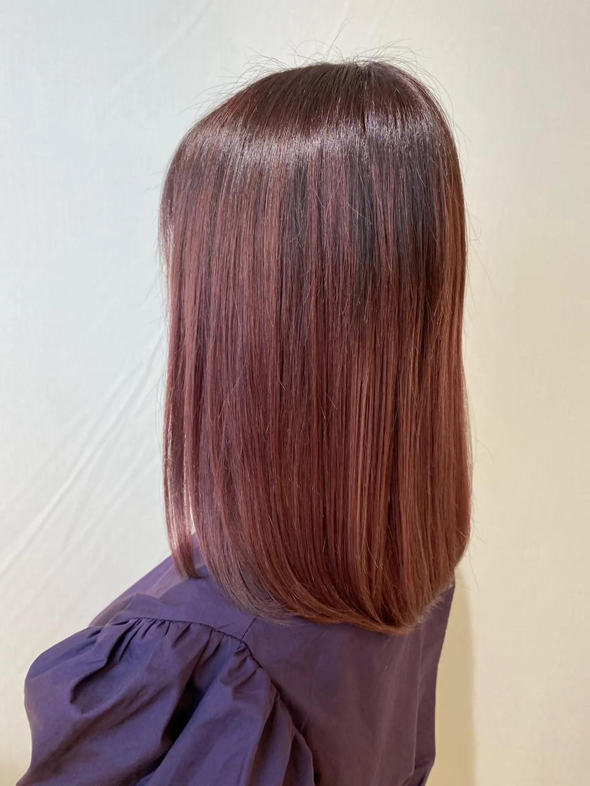 セミロング カラー 🩵波巻き／ツイスパ HARU💎のヘアスタイル