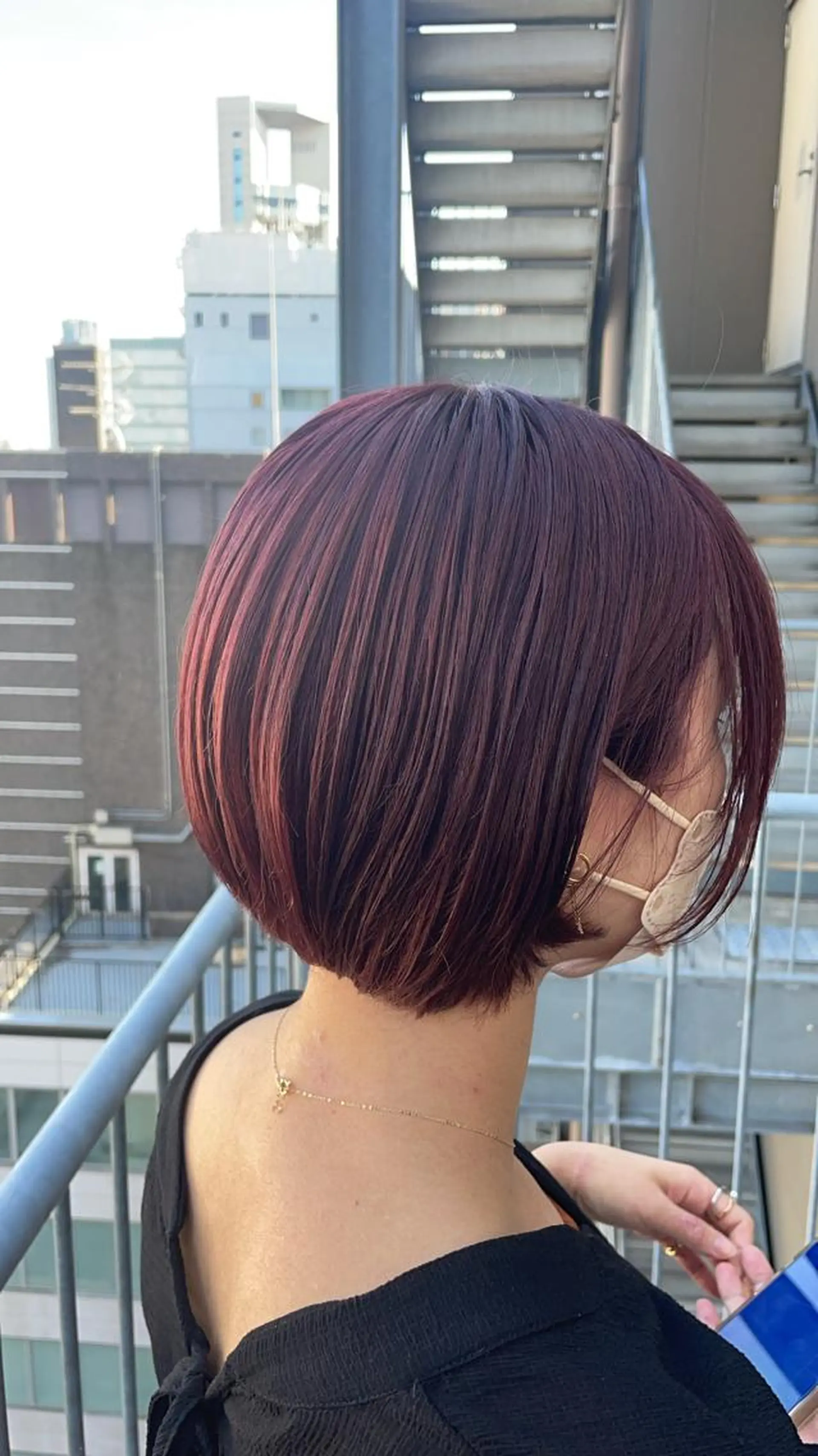 ショート カラー ボブ美容師 /馬場 翼のヘアスタイル