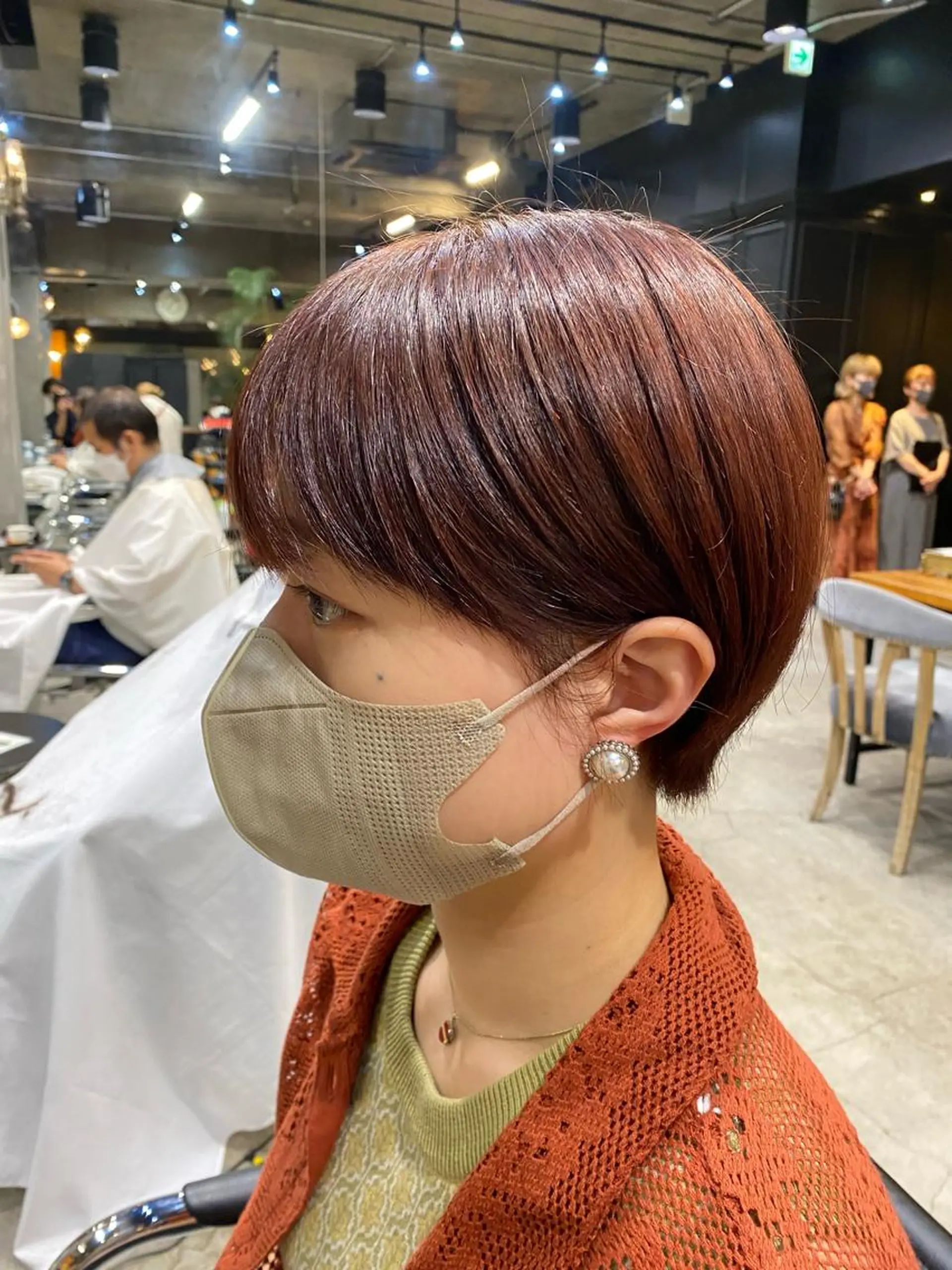 ショート Ms.CHARM所属・透明感カラー🌿 グレージュ🐺陽介のヘアスタイル