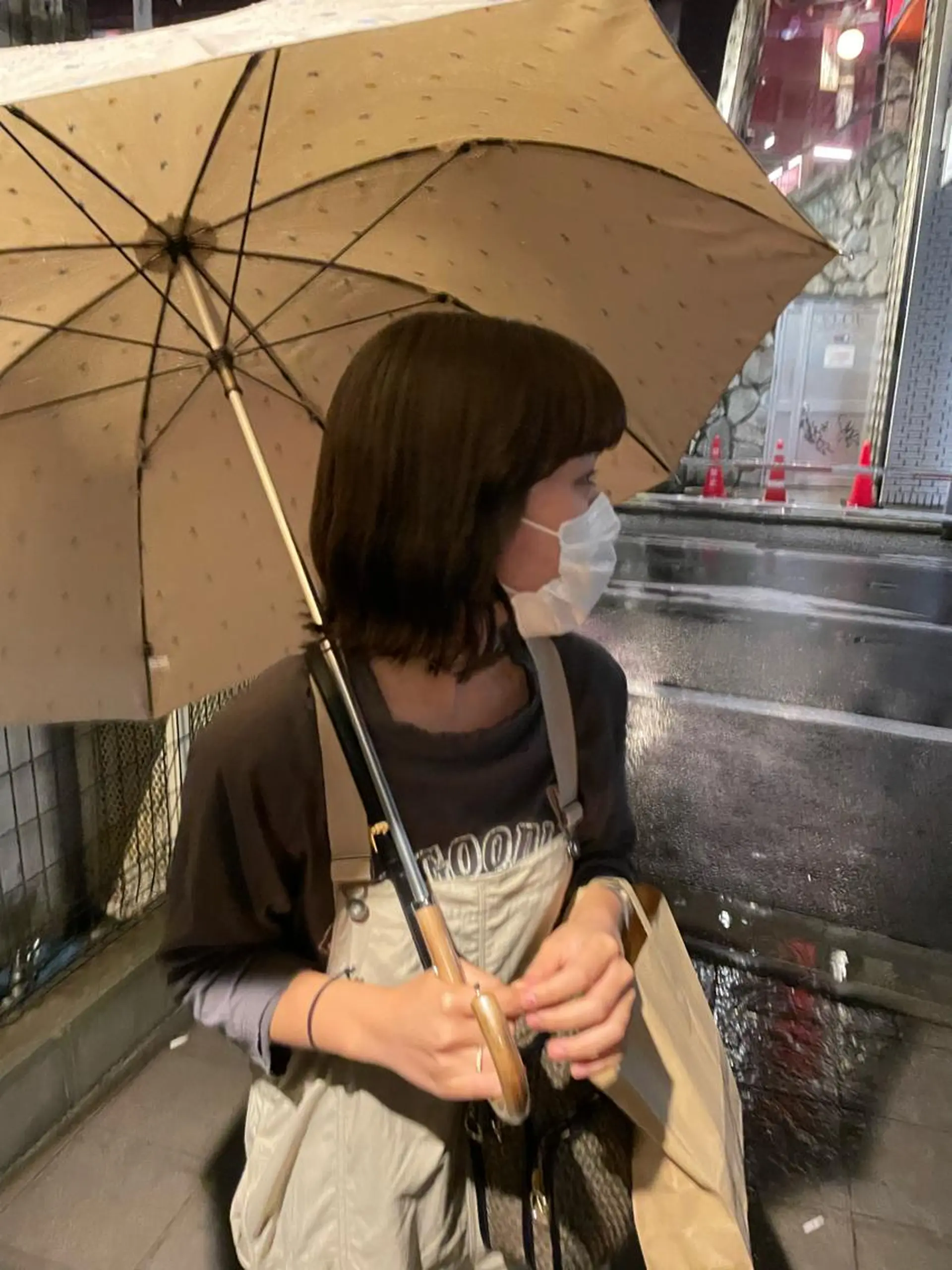 ミディアム カラー yuika .のヘアスタイル