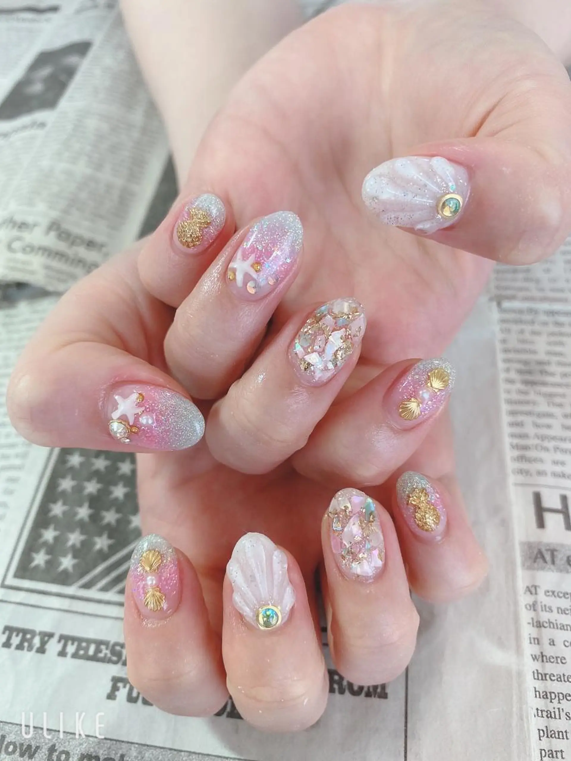 ネイル ハンドネイル ハンドケア 森山 舞のネイルデザイン