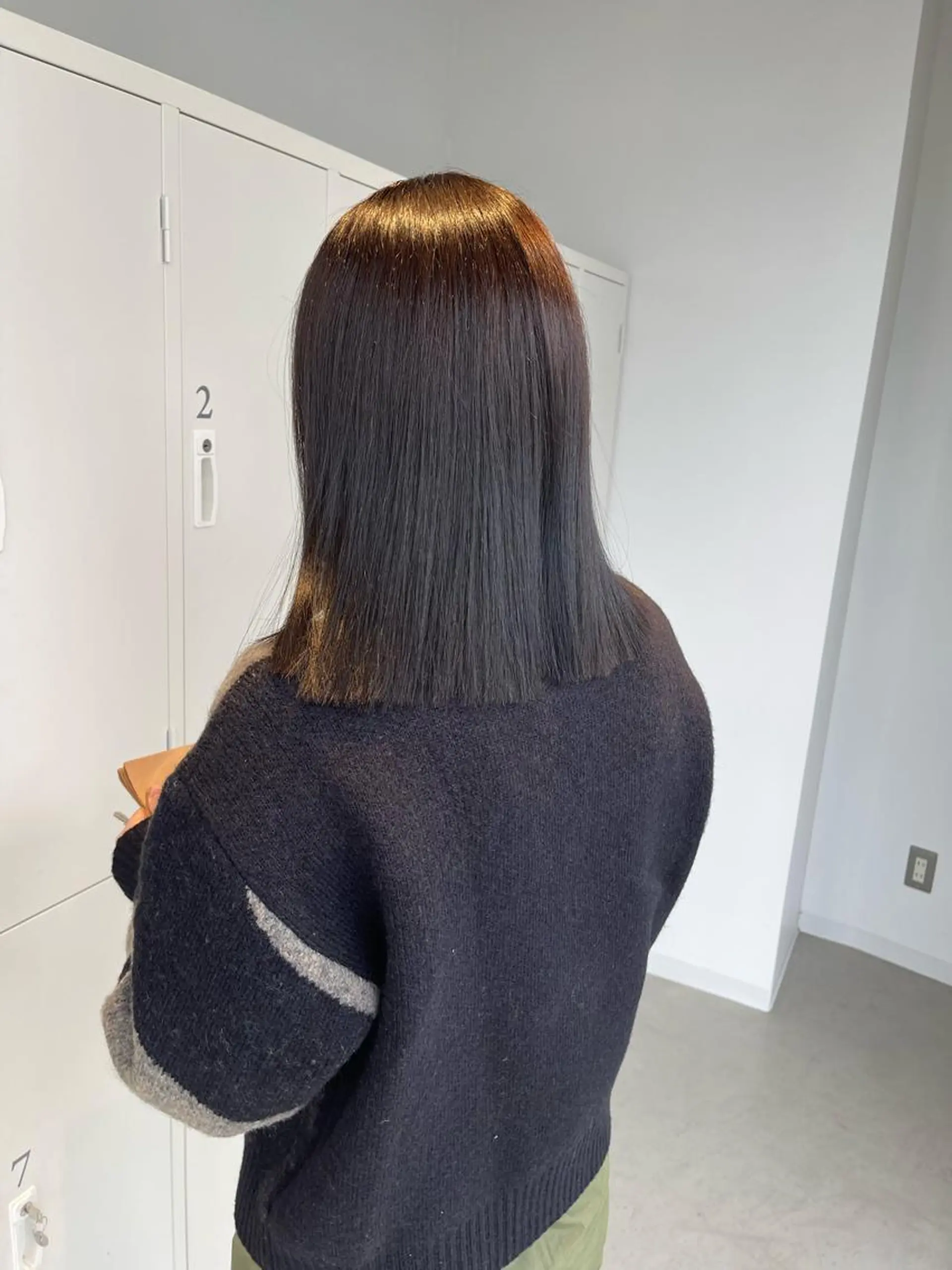 ミディアム 店長 MANAMI /ブリーチ/骨格ボブのヘアスタイル