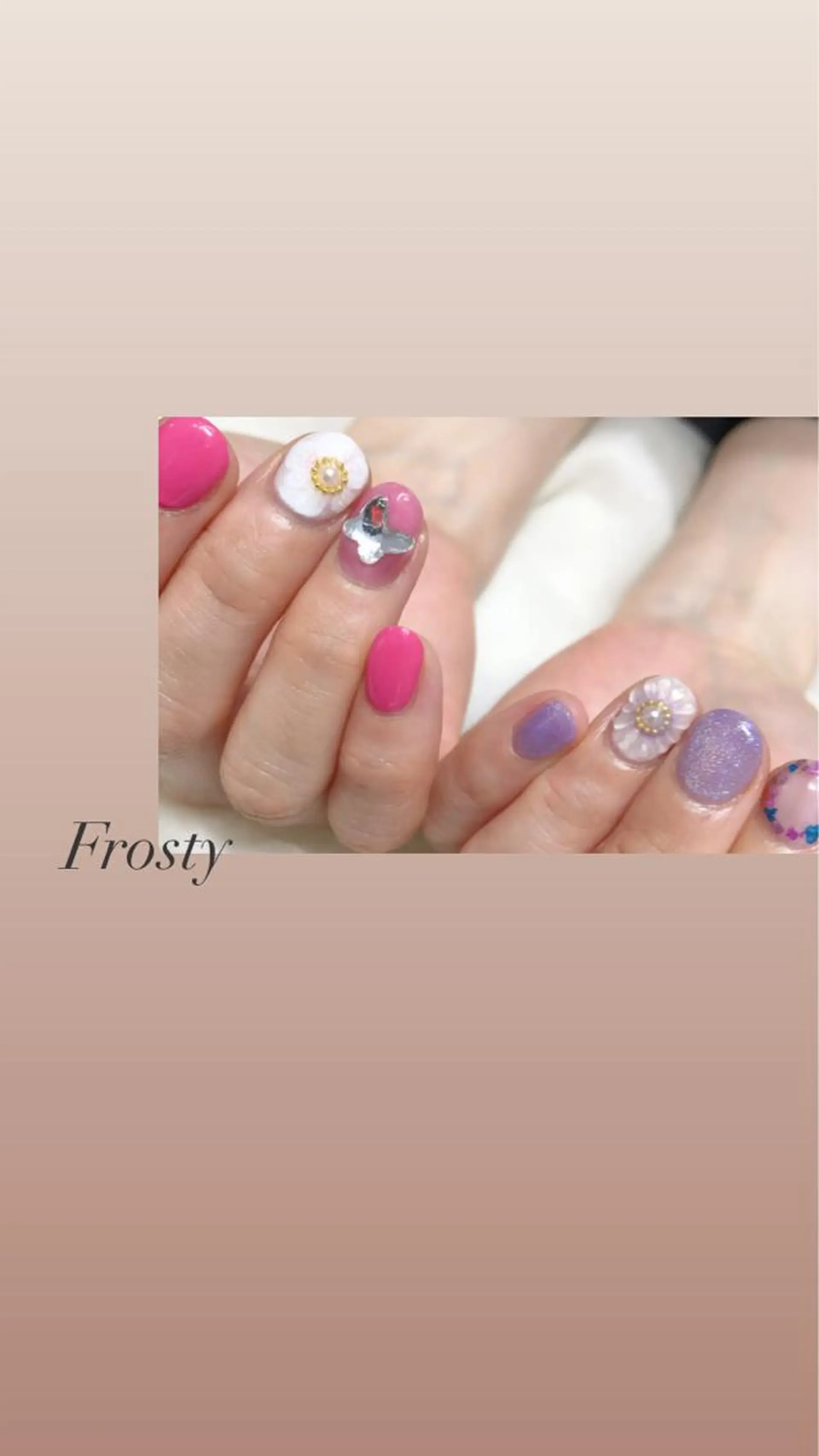 ネイル 持ち込み Mys. 松本結衣のネイルデザイン