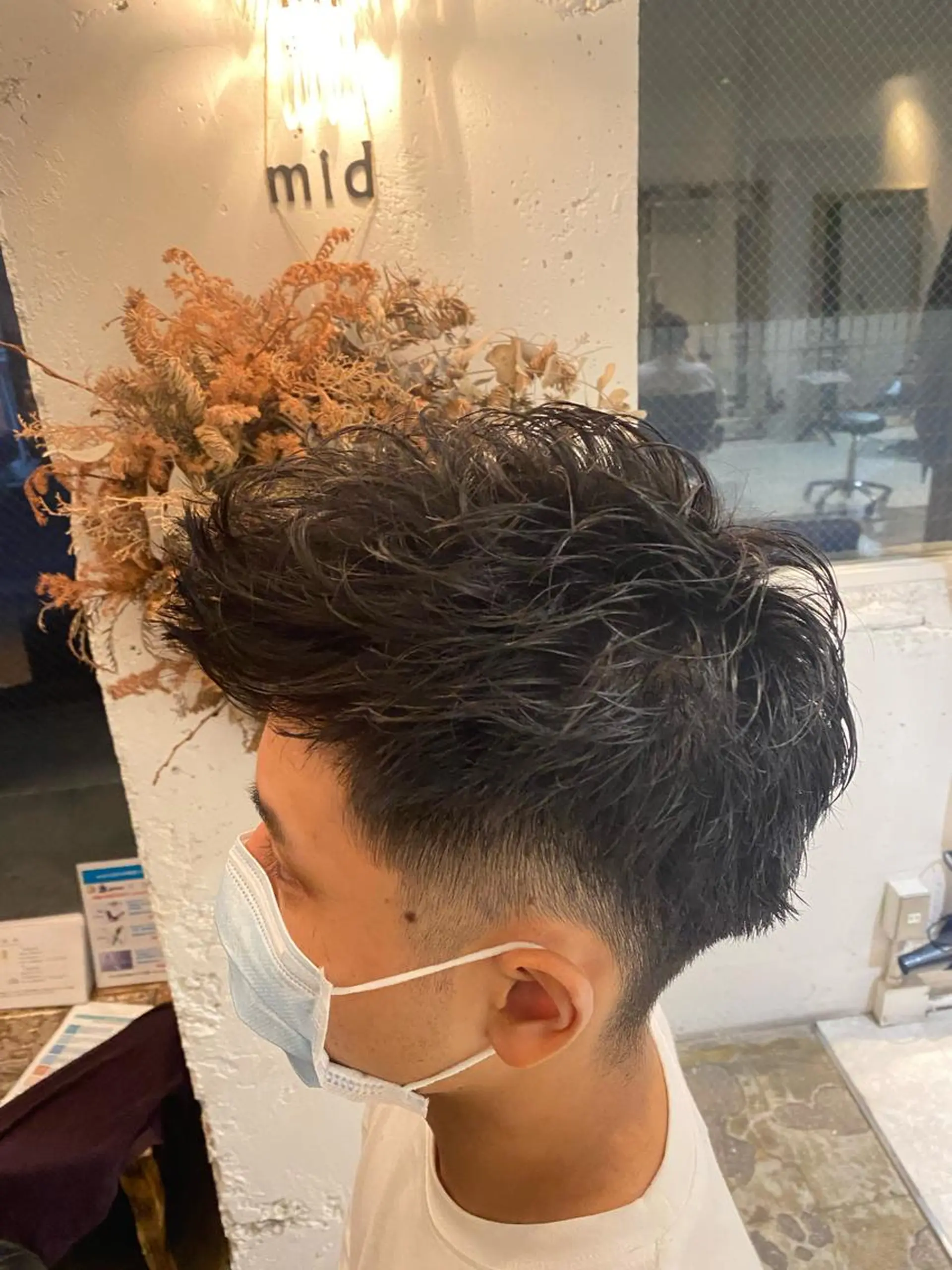 ショート メンズ モヒカン カット ヘアカラー バレイヤージュ職人 🔥代表YU-SHIのヘアスタイル