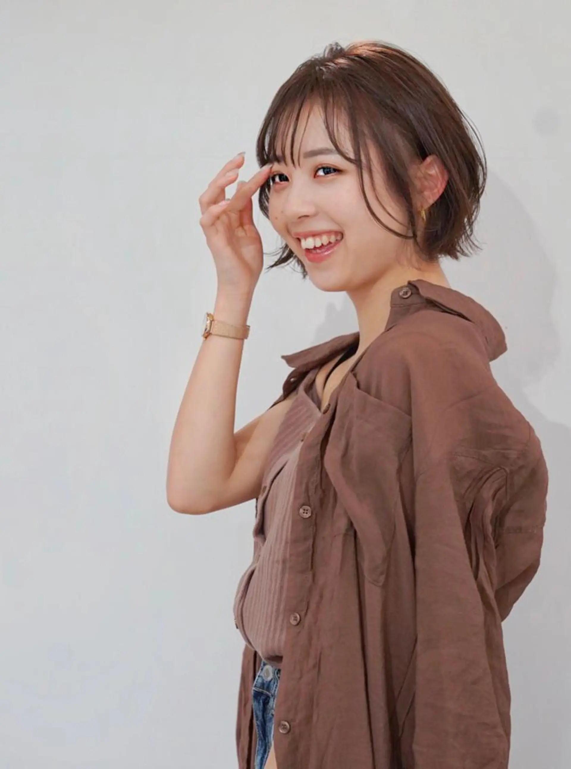 ショート ヘアカラー トリートメント ヘッドスパ diarスタイリスト 山田のヘアスタイル