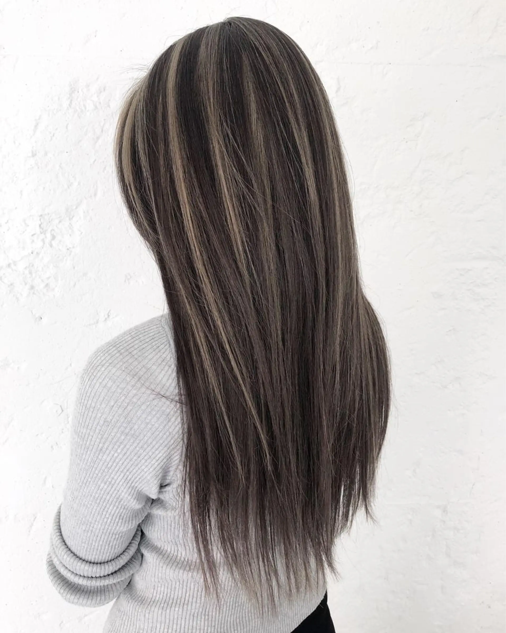 カラー ハイライトカラー レイヤーカット BLend 渋谷のヘアスタイル