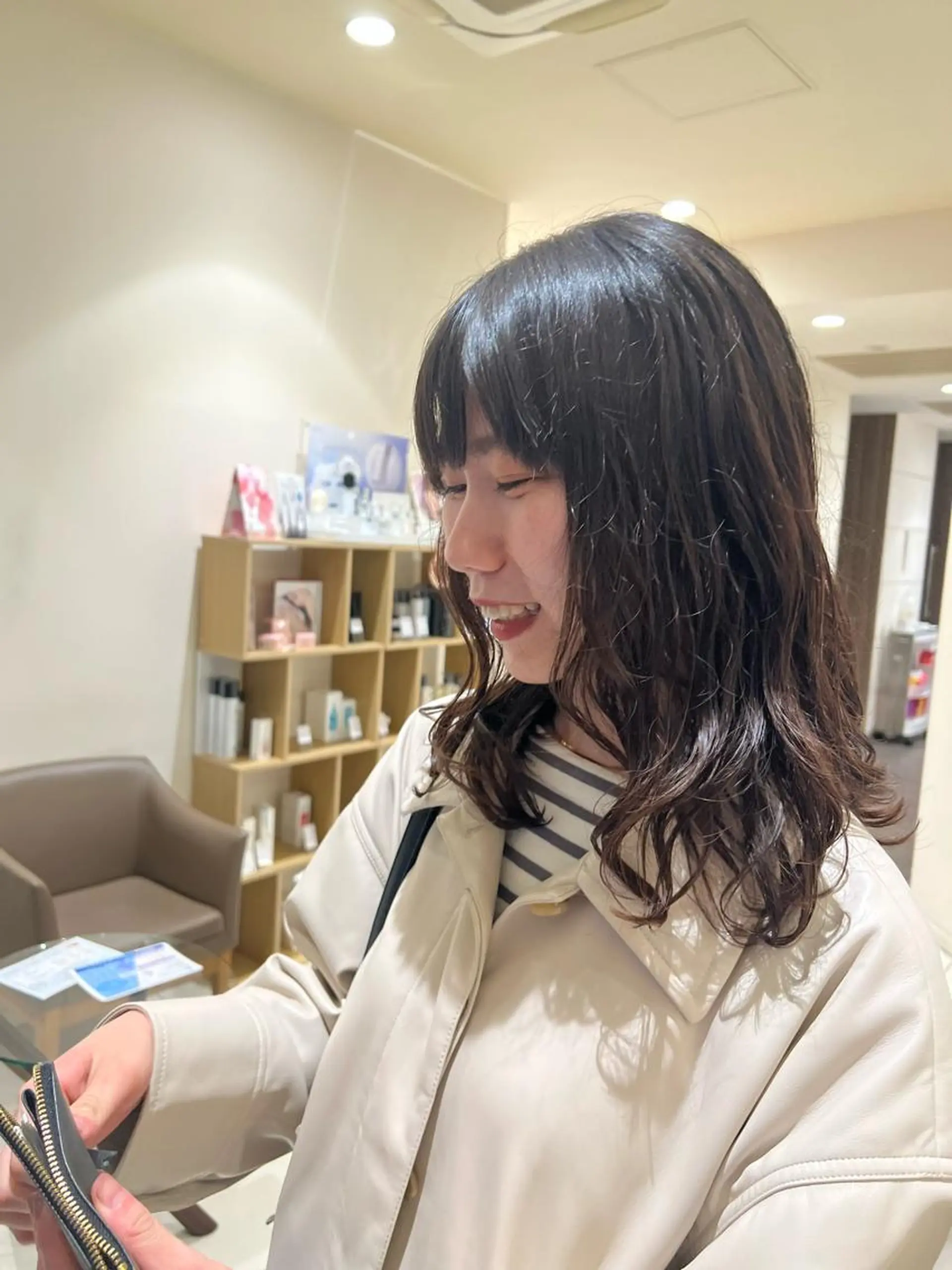 セミロング パーマ ボブ/ 似合わせ🥀原ちひろのヘアスタイル