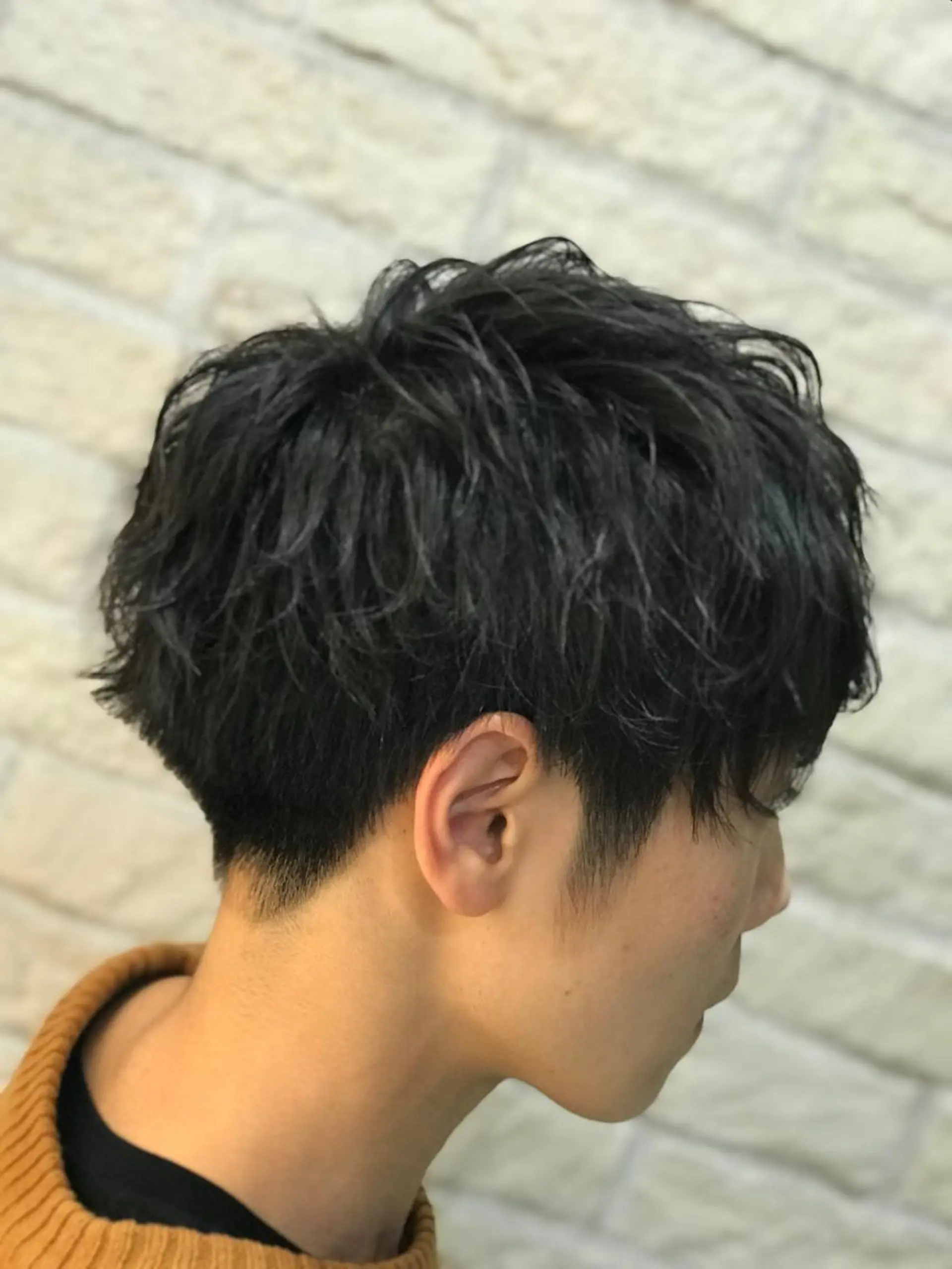 ショート メンズ アップバング マッシュ ショートヘア 髪質改善美容室bokuno町田店所属・メンズ＆髪質改善縮毛 矯正【平山🔥拓哉】のヘアスタイル