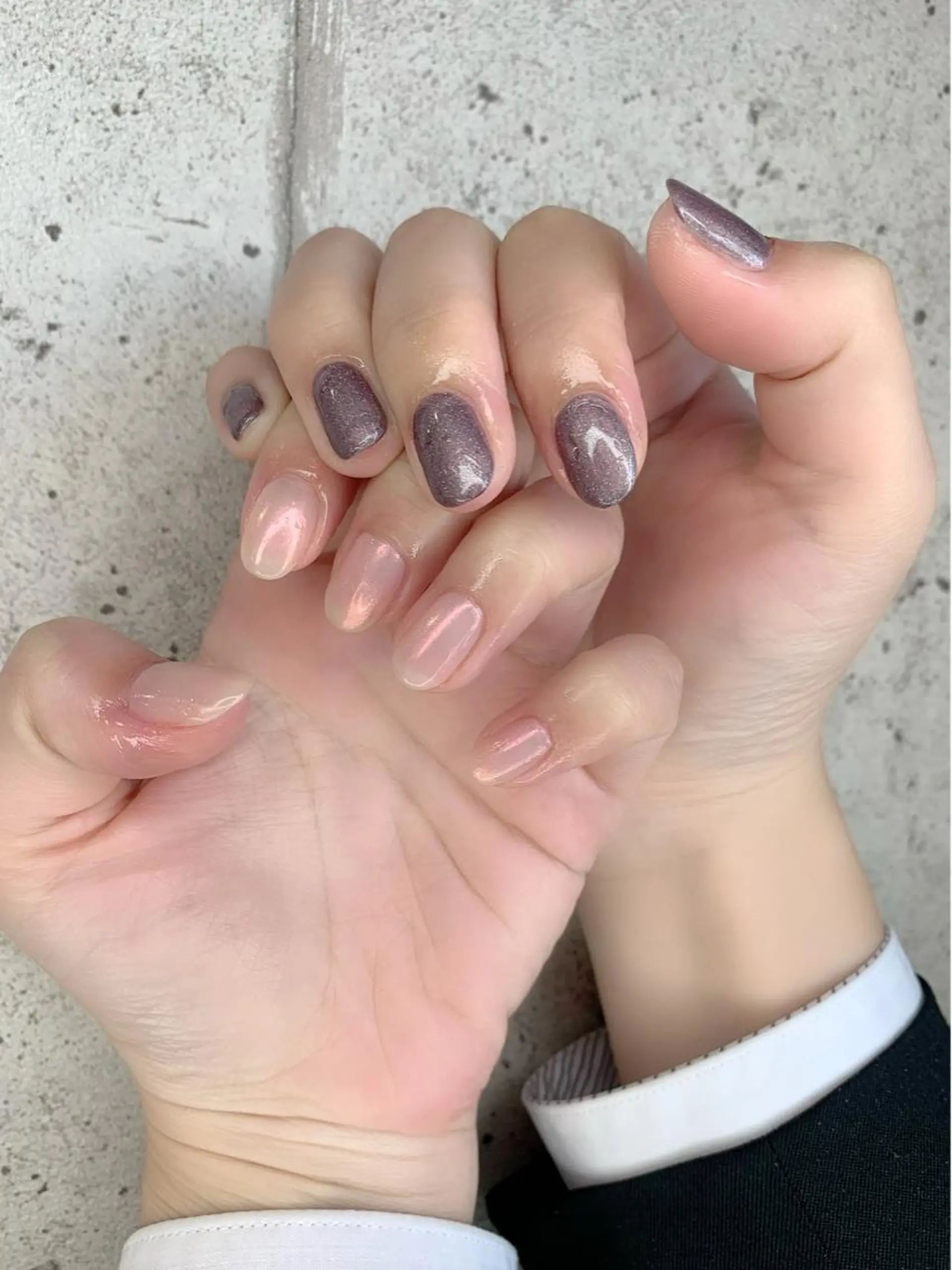 ネイル マグネットネイル ミラーネイル Nail Salon　Ｋのネイルデザイン