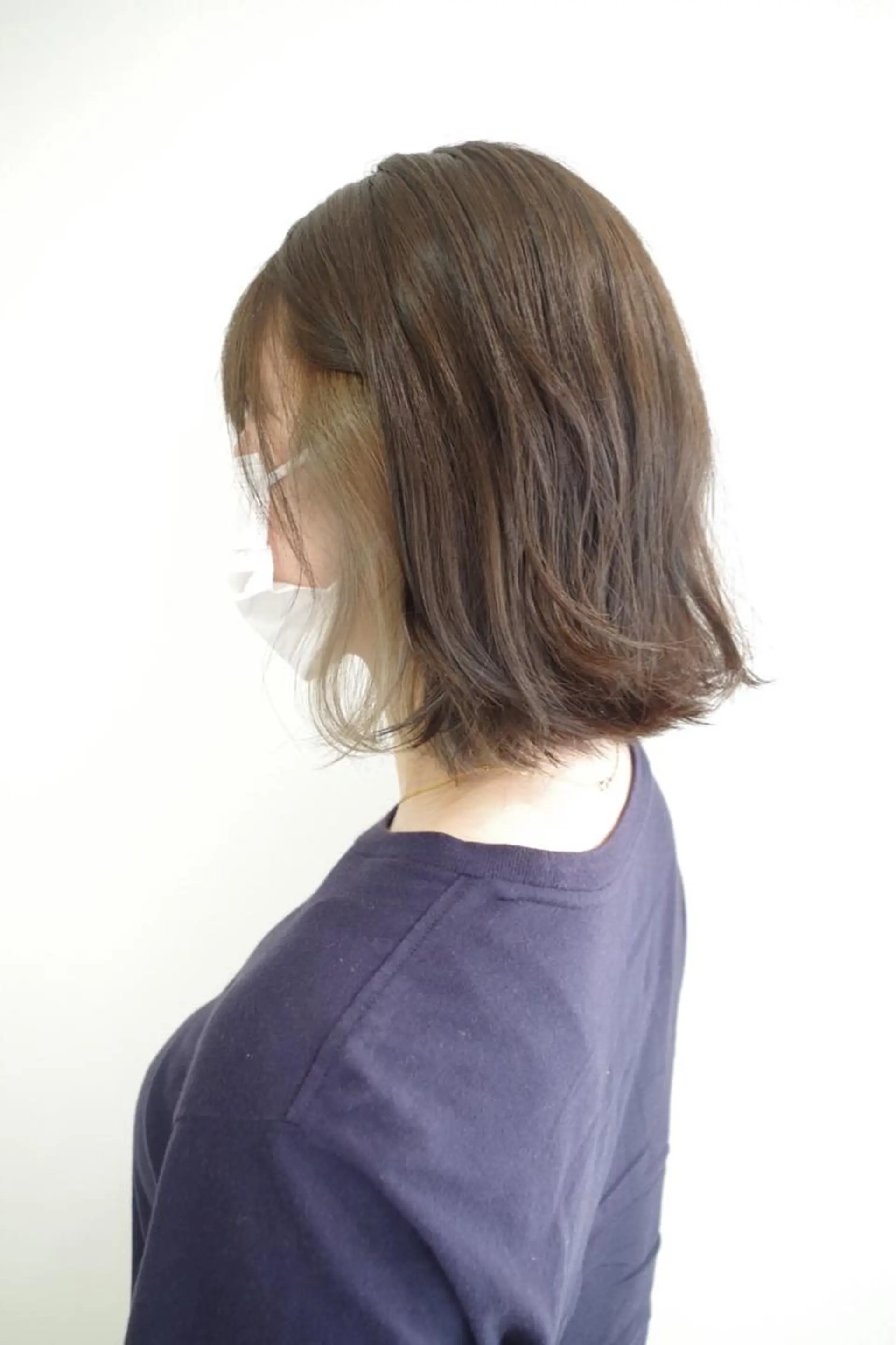 ショート ボブ 外ハネヘア ヘアカラー トリートメント ideal心斎橋 🌛亜耶🌜のヘアスタイル