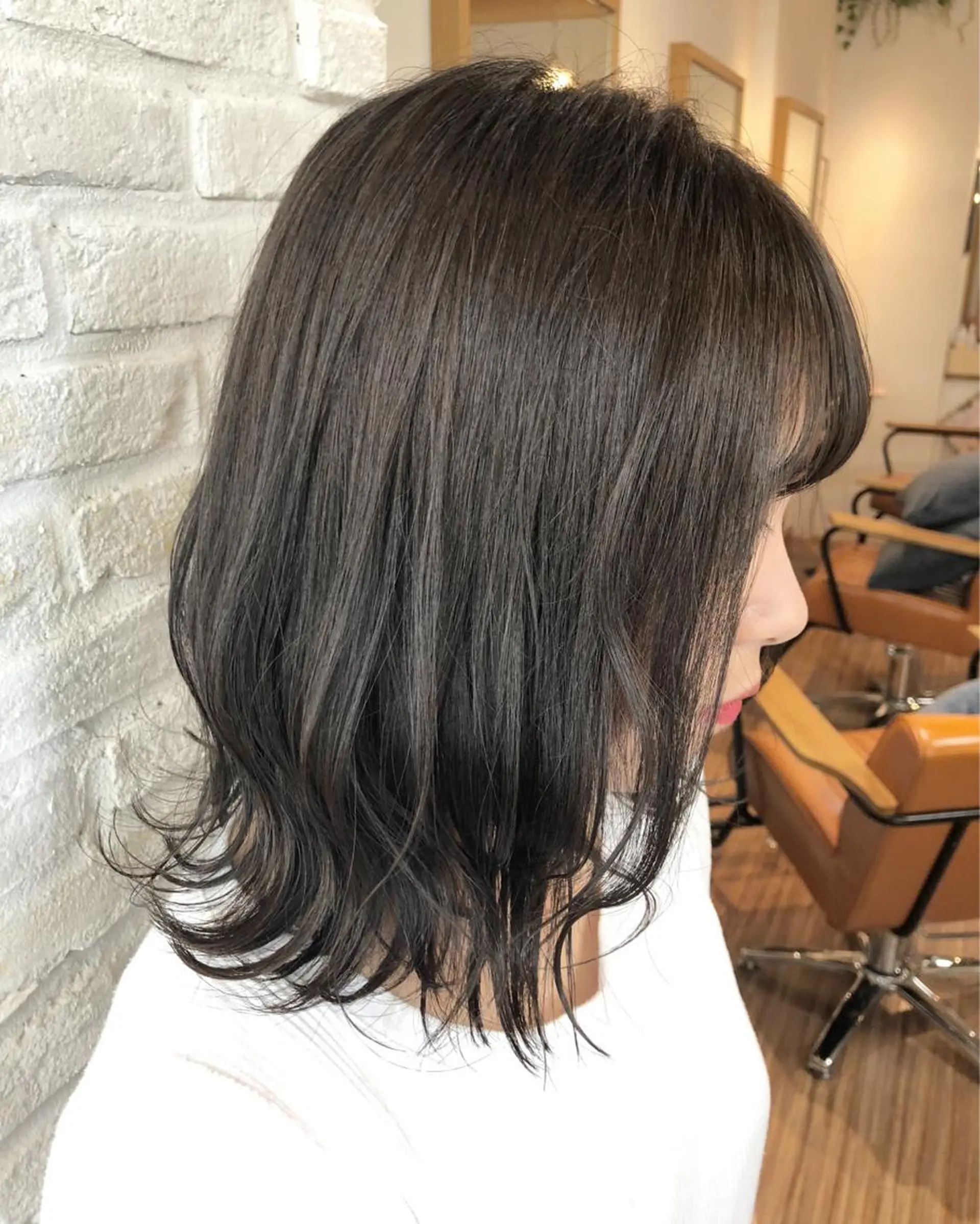 ショート カラー パーマ ヘアアレンジ グレージュ 遠藤 拓馬のヘアスタイル