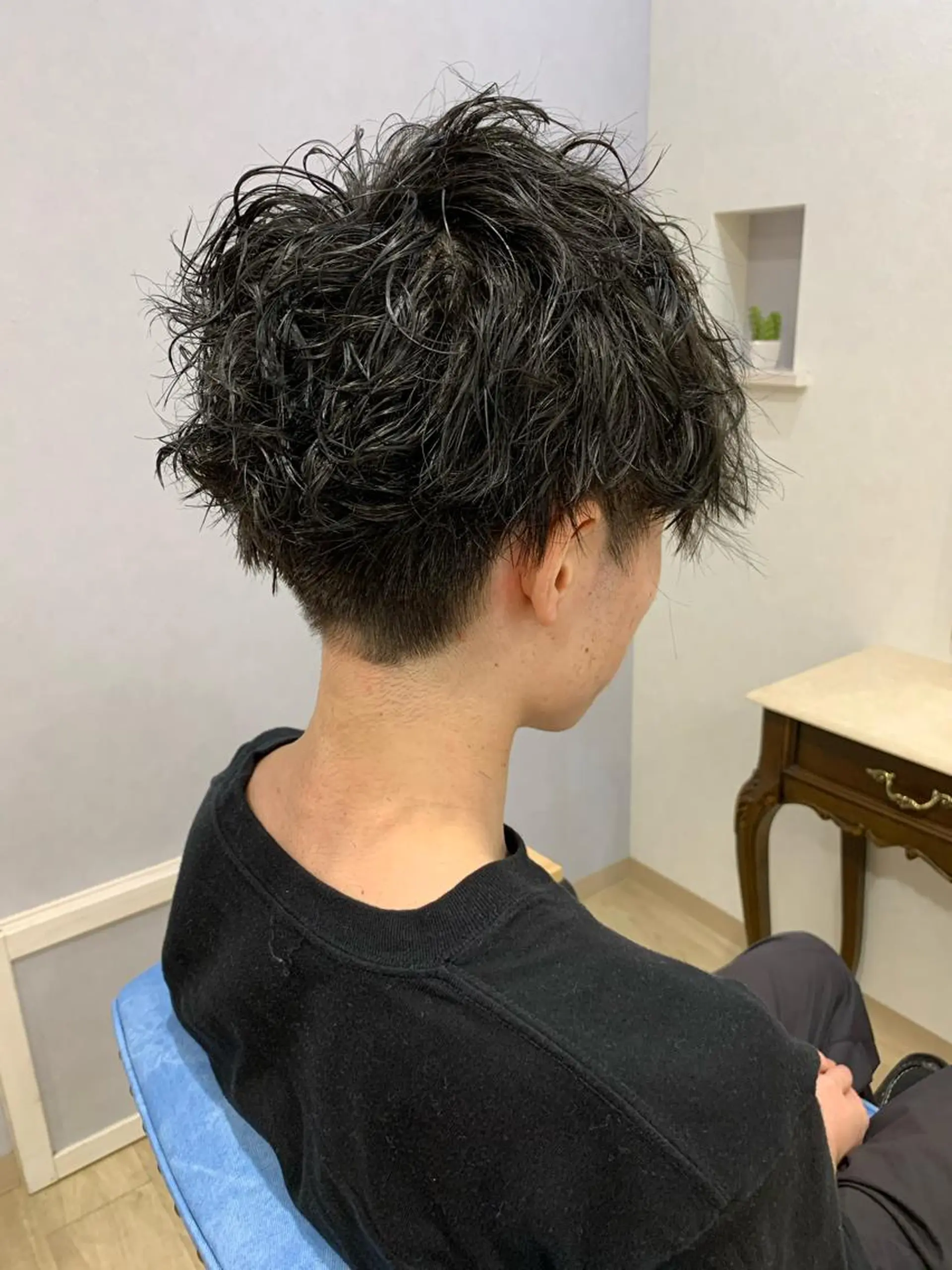 パーマ メンズ カット パーマ トリートメント 竹田駅/半個室 belle./ベルのヘアスタイル