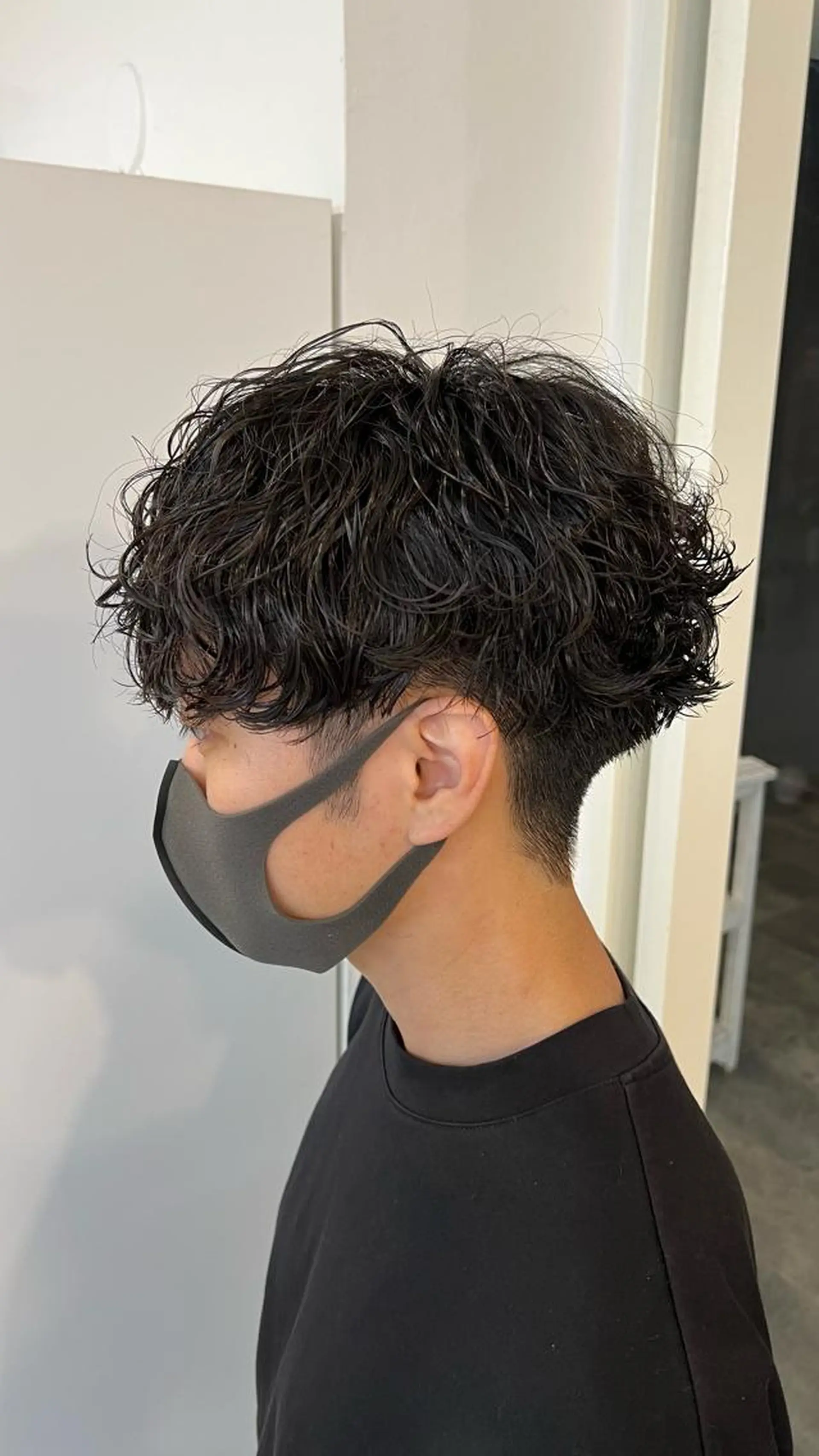 ショート パーマ メンズ カット パーマ .Hallis所属・🔥メンズ特化🔥 永瀬椋のヘアスタイル