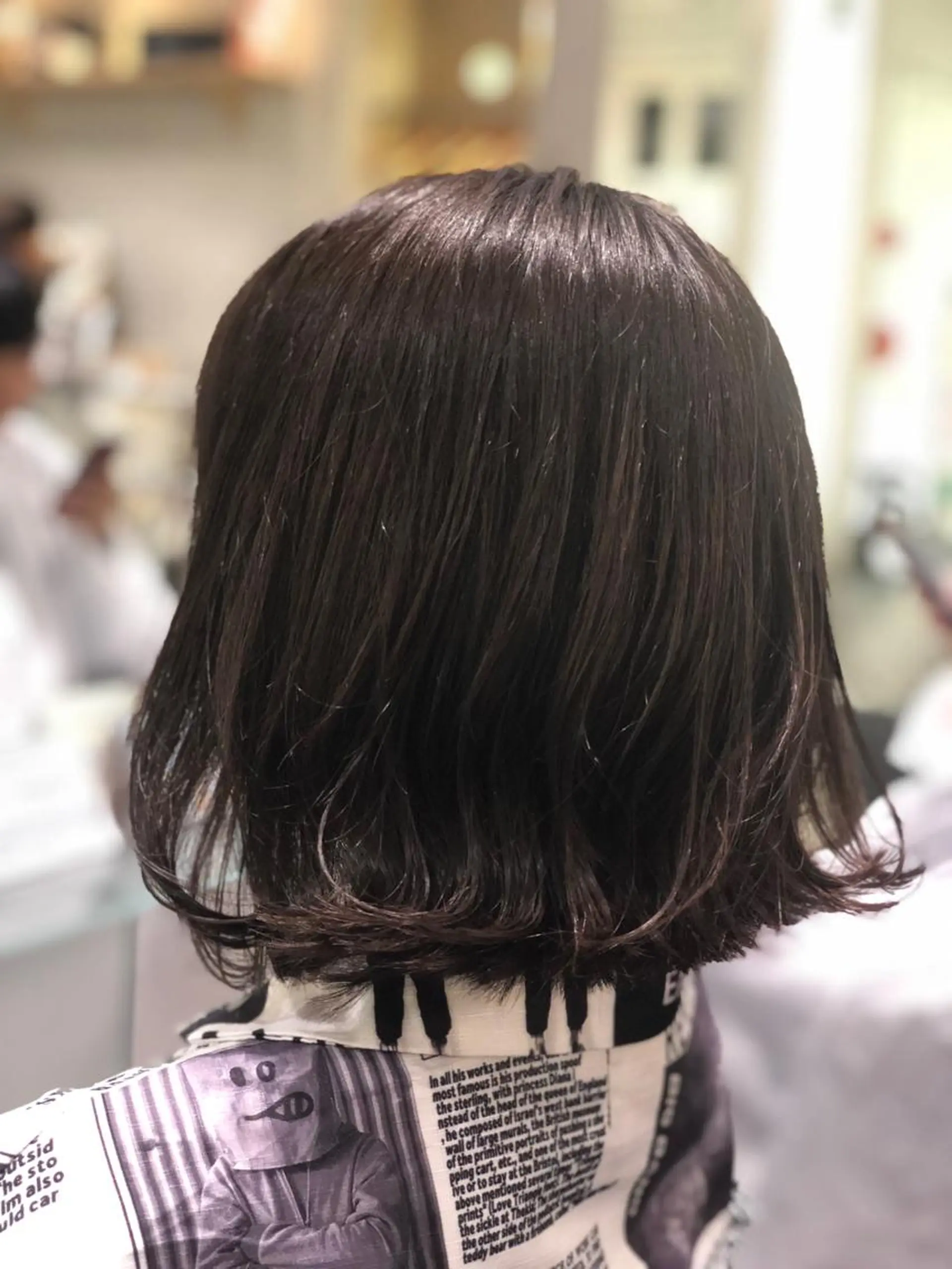 ミディアム カット トリートメント 西山 恵太郎のヘアスタイル