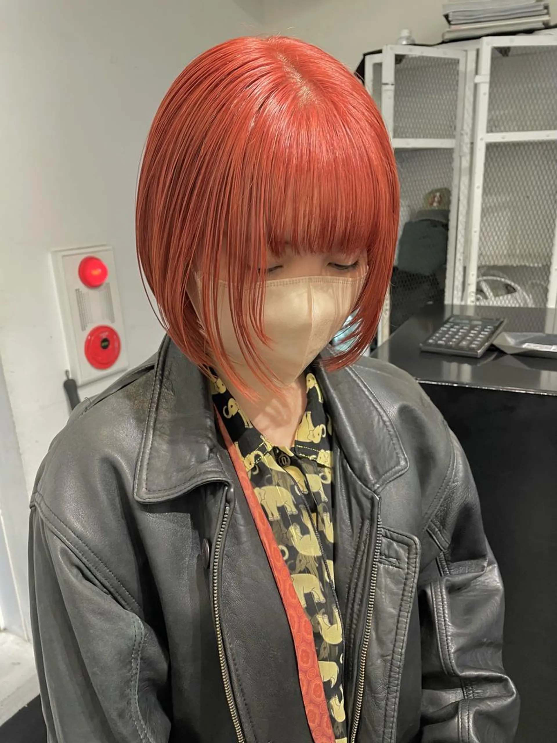 ミディアム カラー ヘアカラー トリートメント メンズカット/ スパイキーショートのヘアスタイル