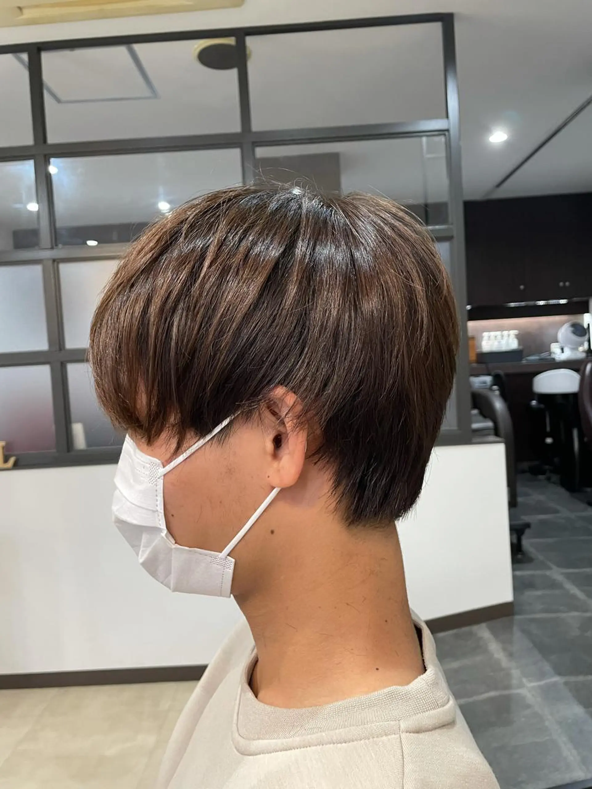 メンズ マッシュ 刈り上げ SOL .✂︎ 松永李帆のヘアスタイル