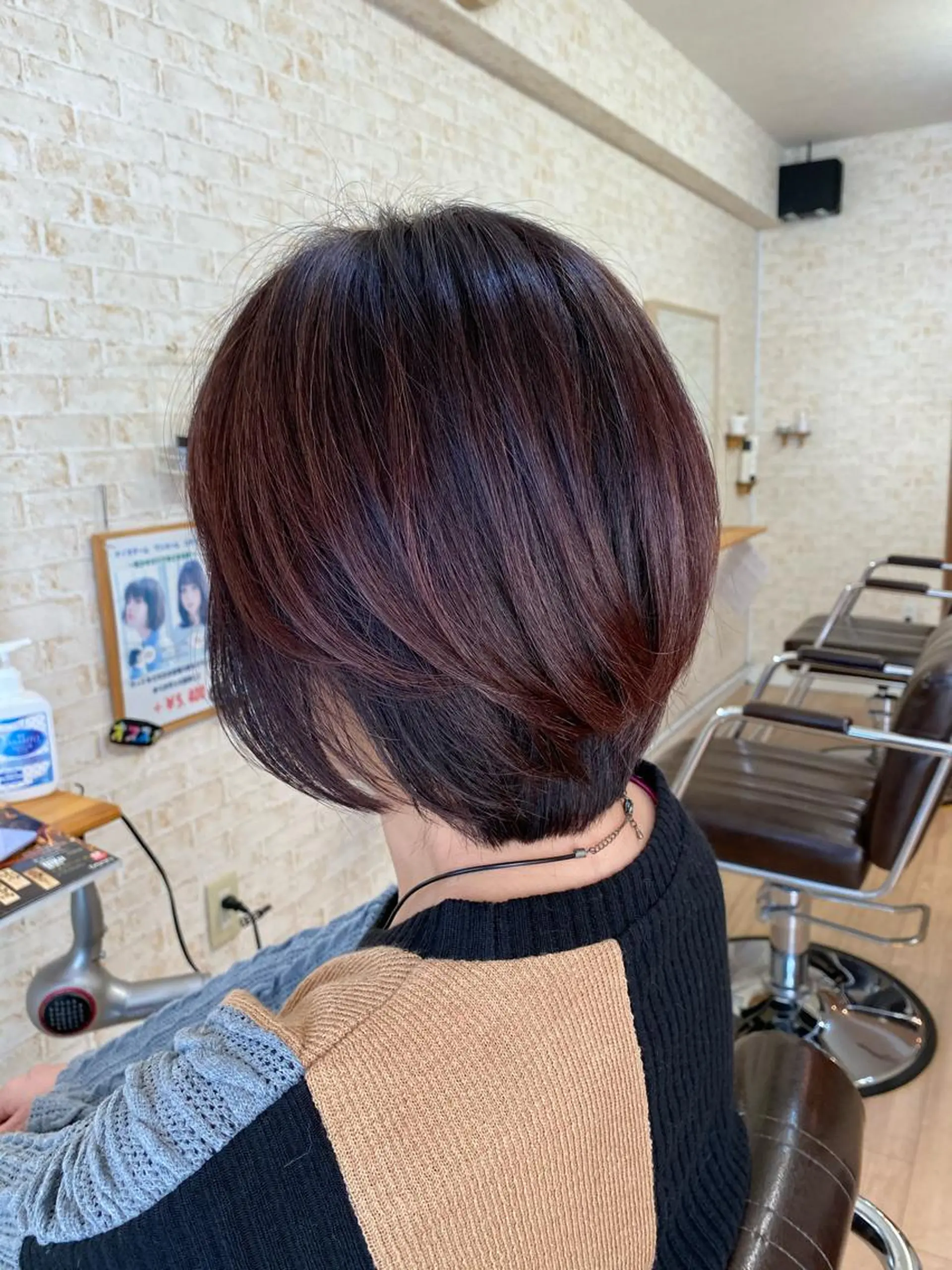 ショート カラー 髪質改善 角 大輔のヘアスタイル