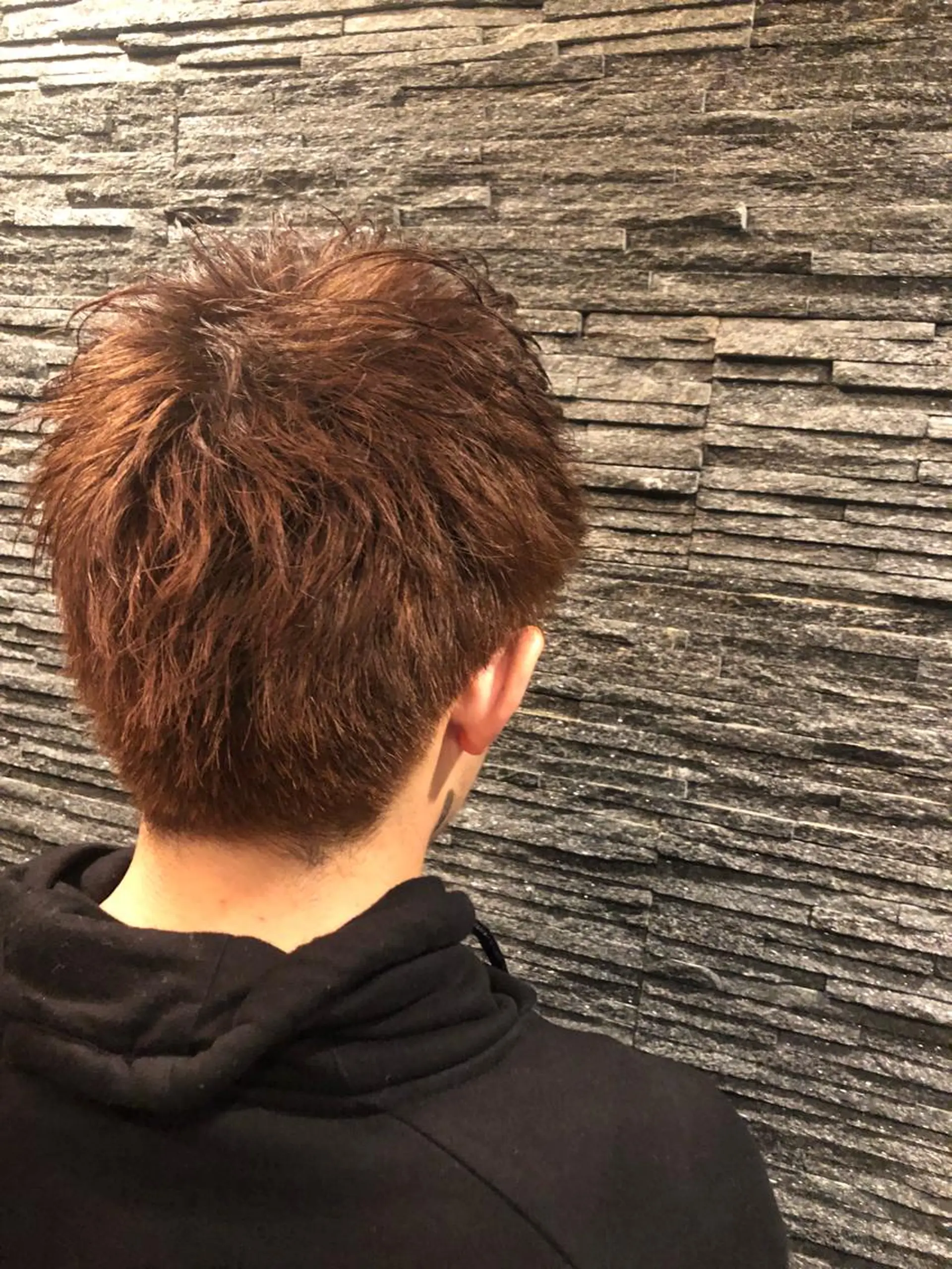 ミディアム カラー メンズ 【店長】福田 健人のヘアスタイル